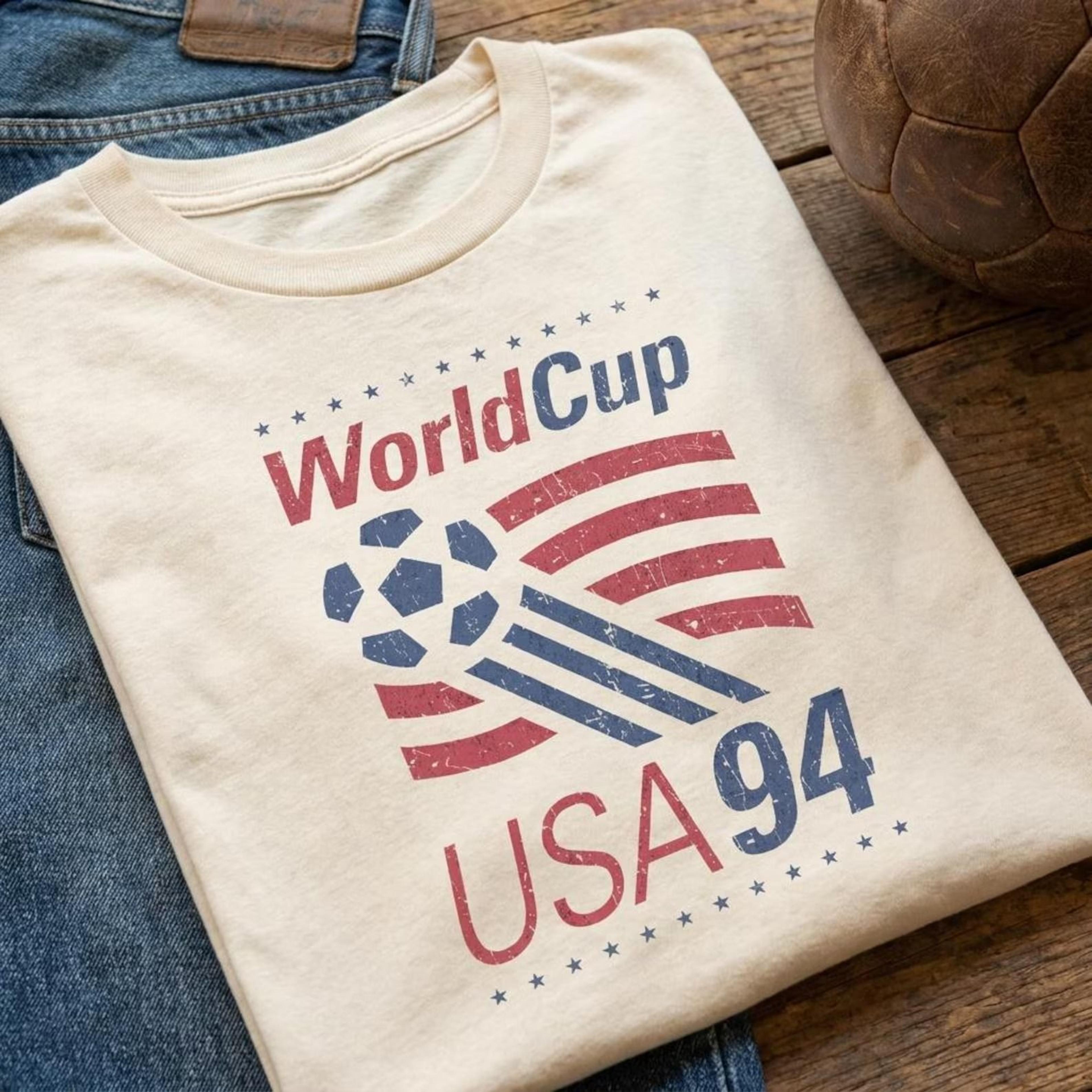 world cup usa 94 shirt – vintage usa soccer graphic tee retro football fan apparel