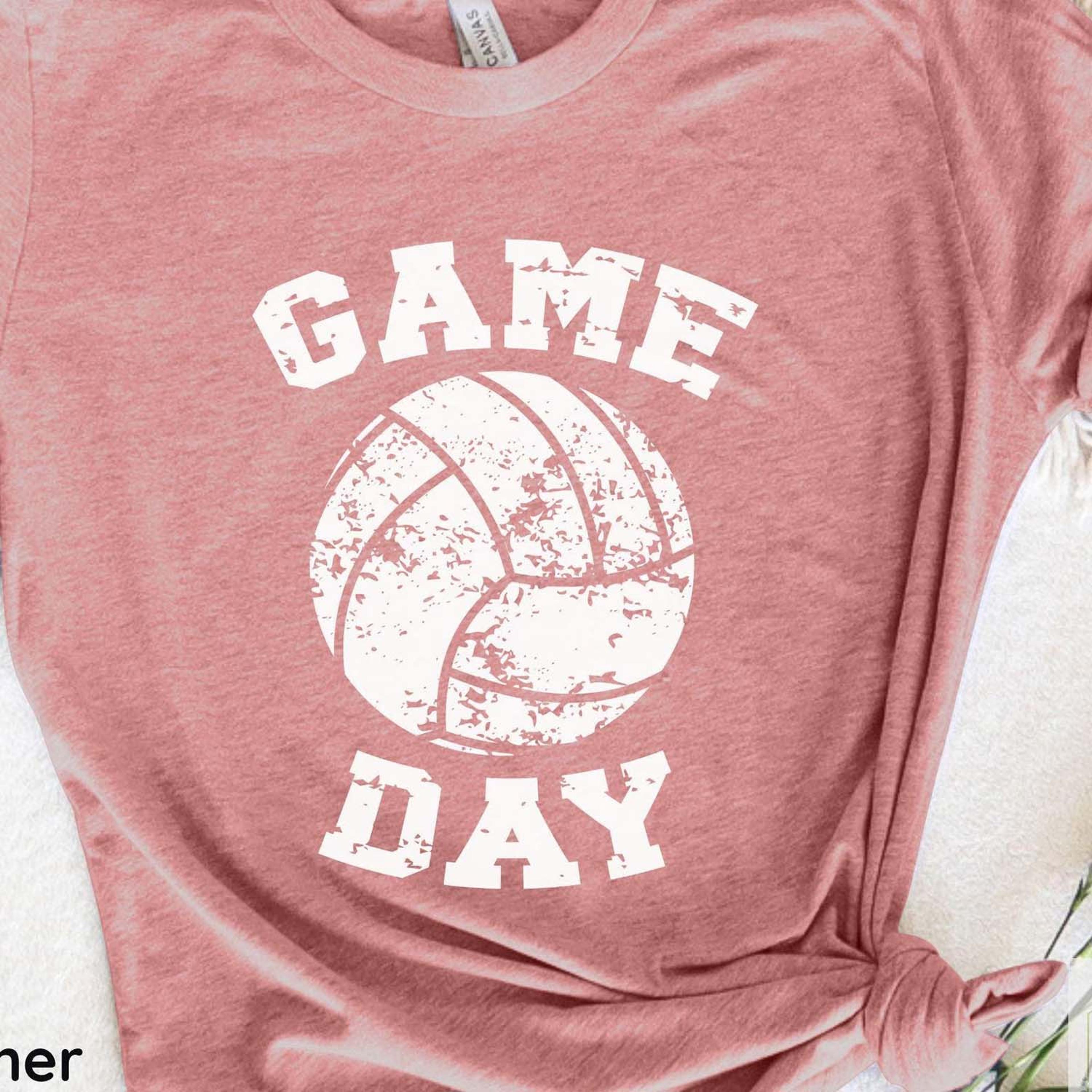 volleyball game day shirt, volleyball mom shirt, volleyball team fan tee, volleyball graphic shirt
