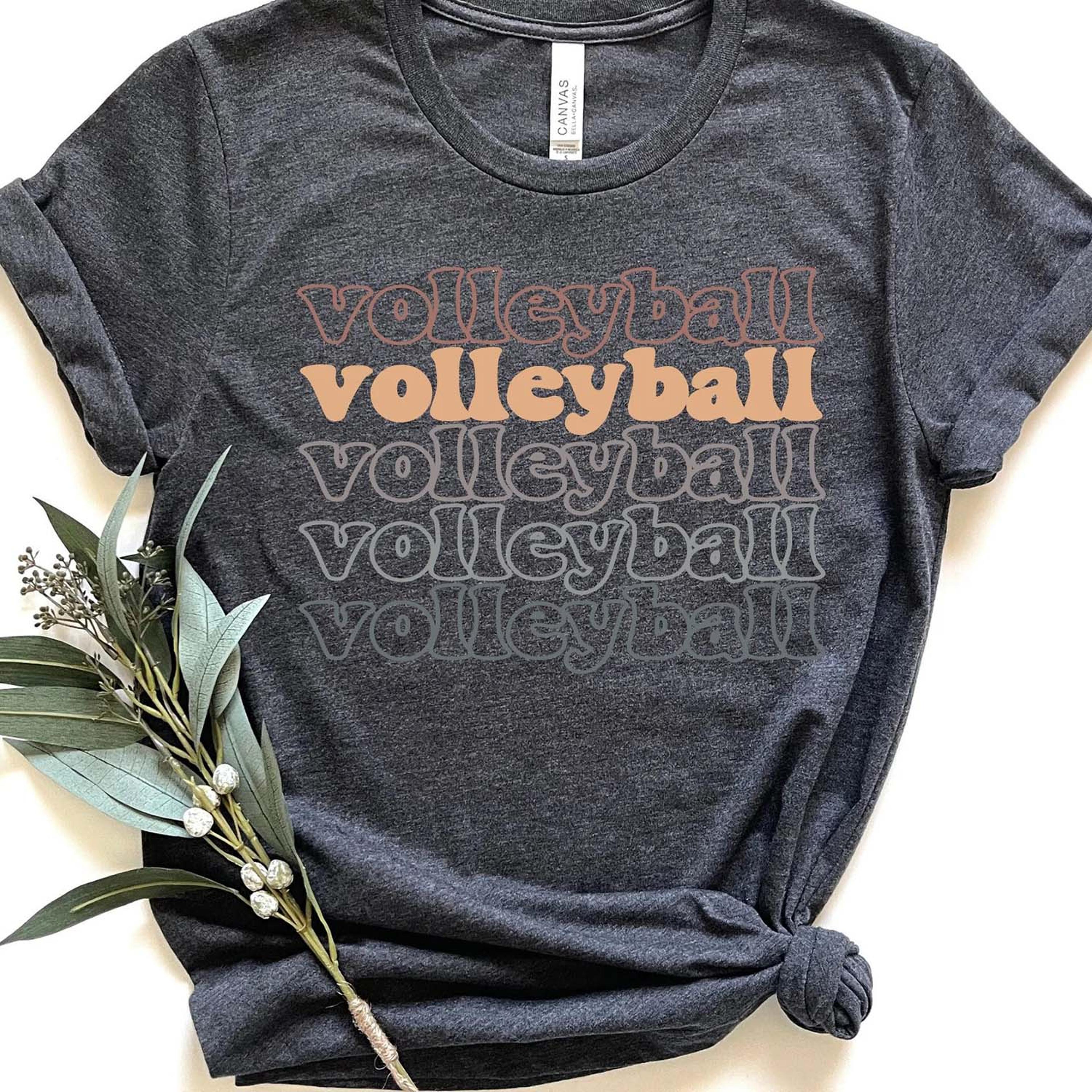 cute volleyball shirt, volleyball player gift, game day volleyball tee, athlete gift, sport lover shirt