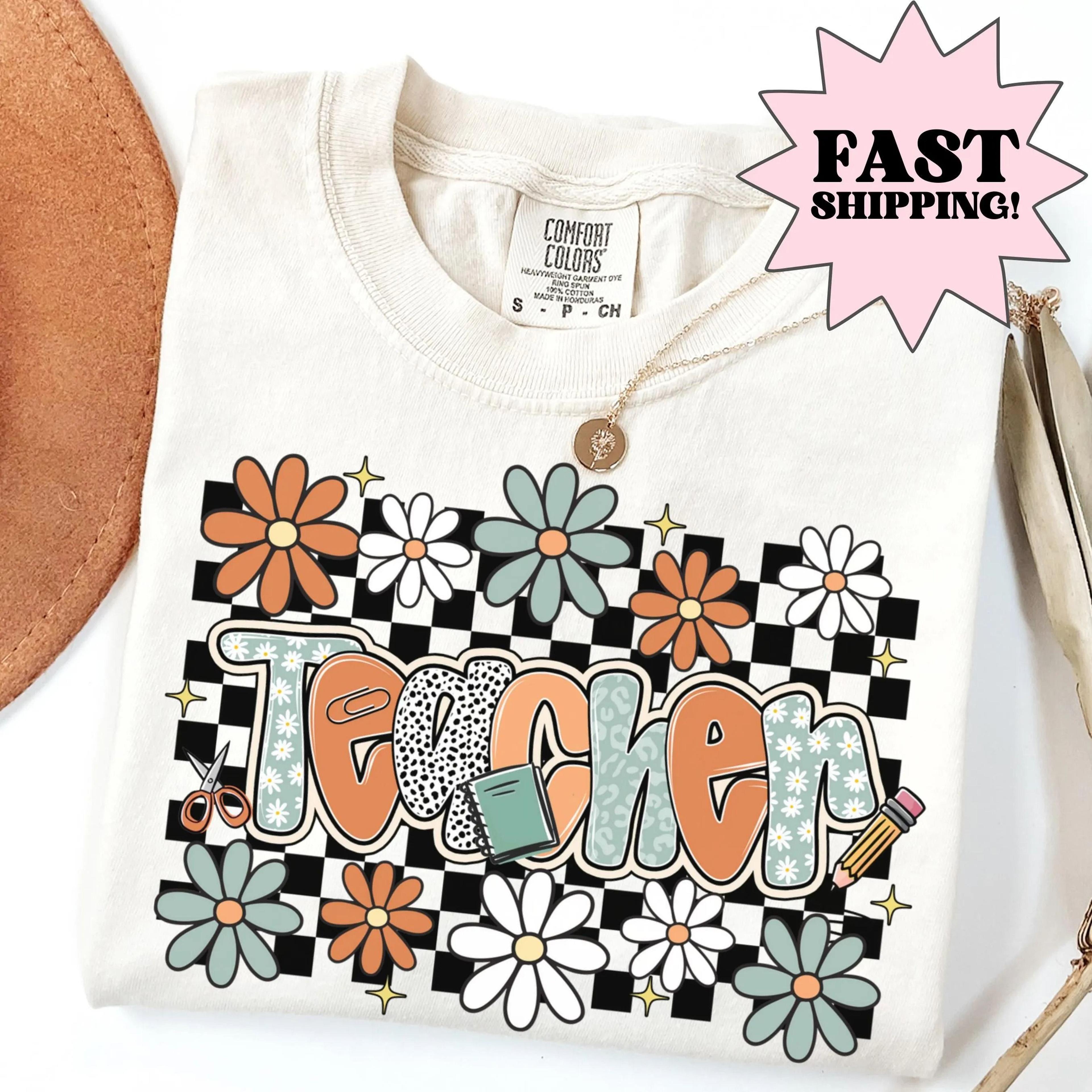 custom teacher shirt | kindergarten teacher shirt | back to school personalized tee