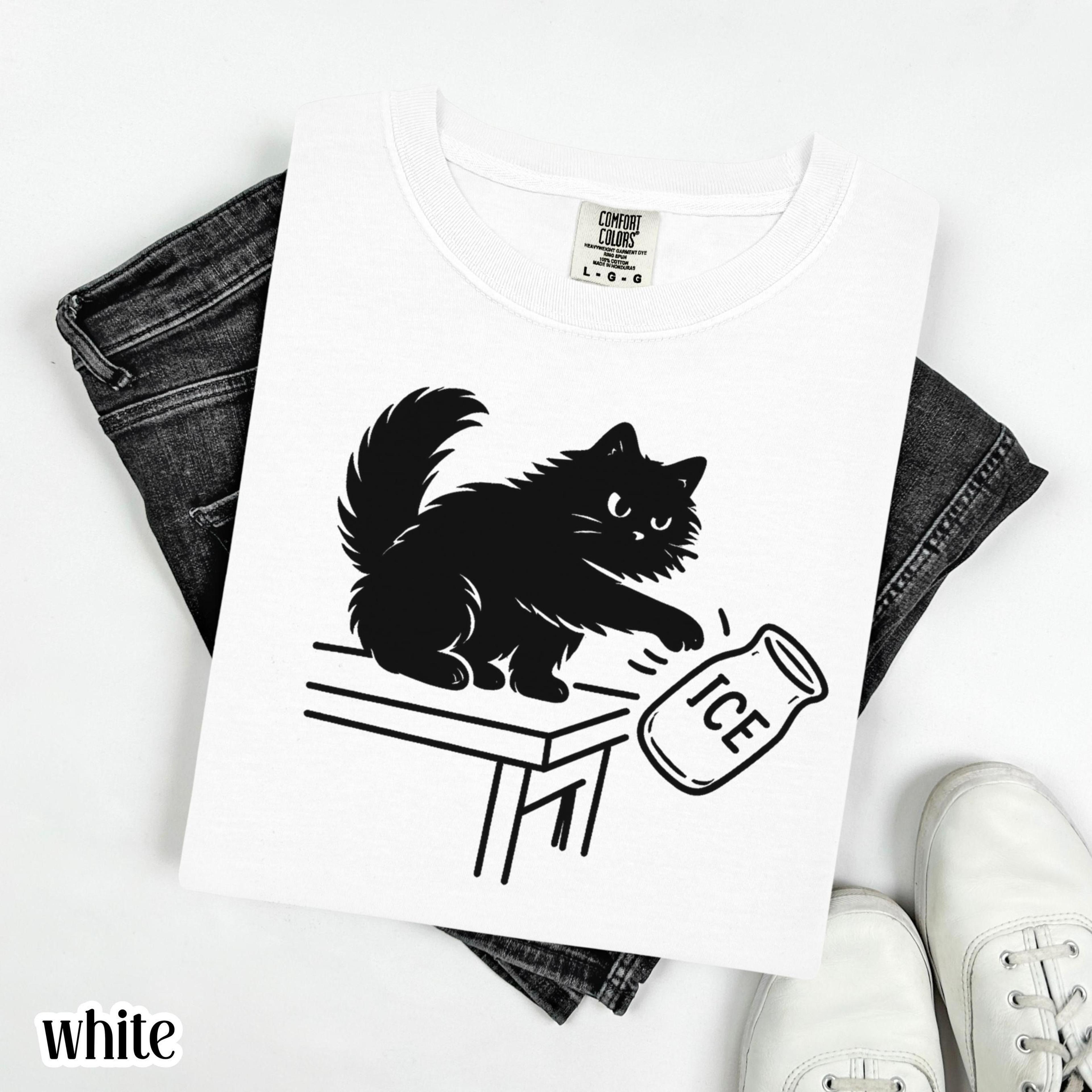 human rights activist shirt | anti-ice protest t-shirt | activism cat graphic tee