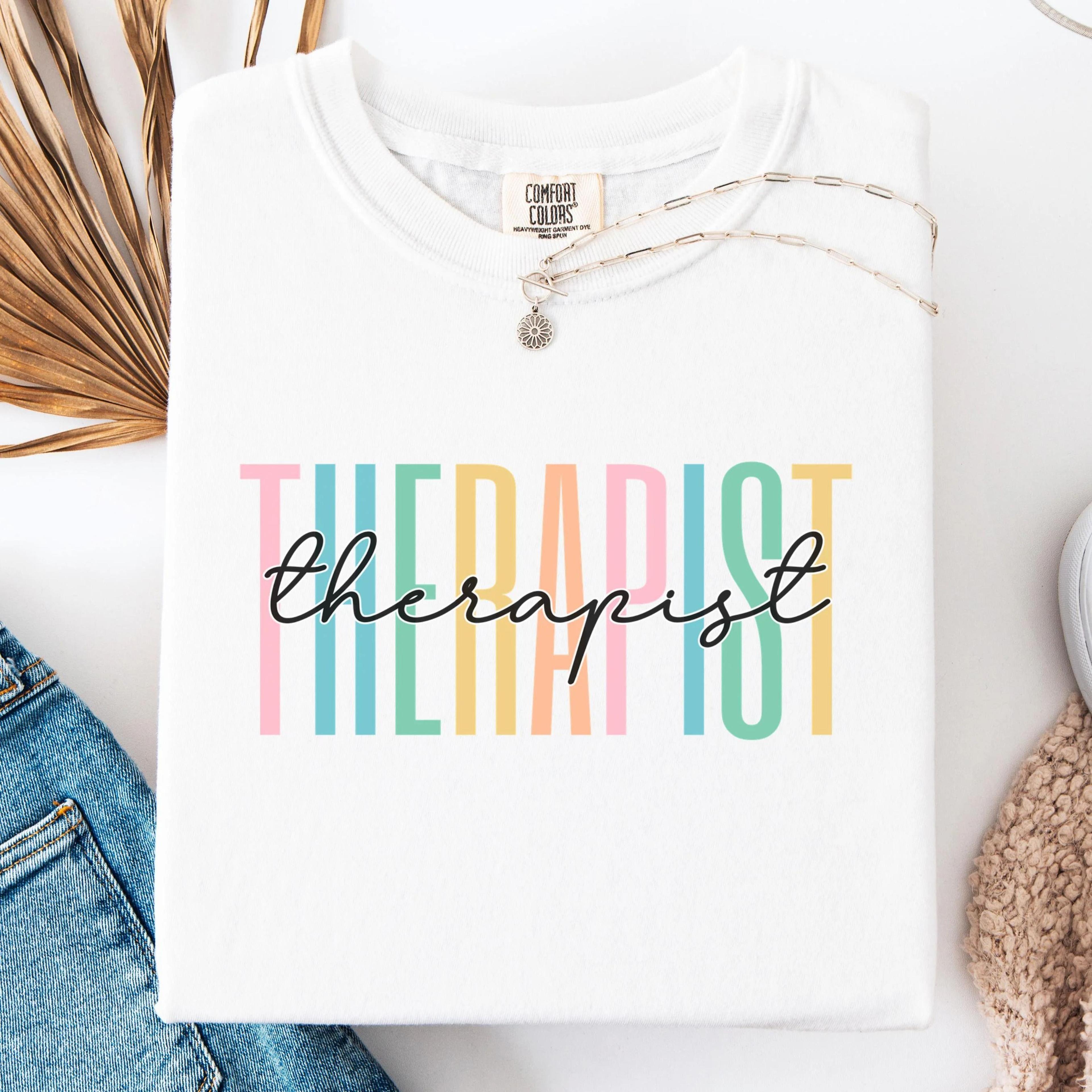 mental health awareness shirt | therapist & counselor graphic tee | inspirational therapy t-shirt
