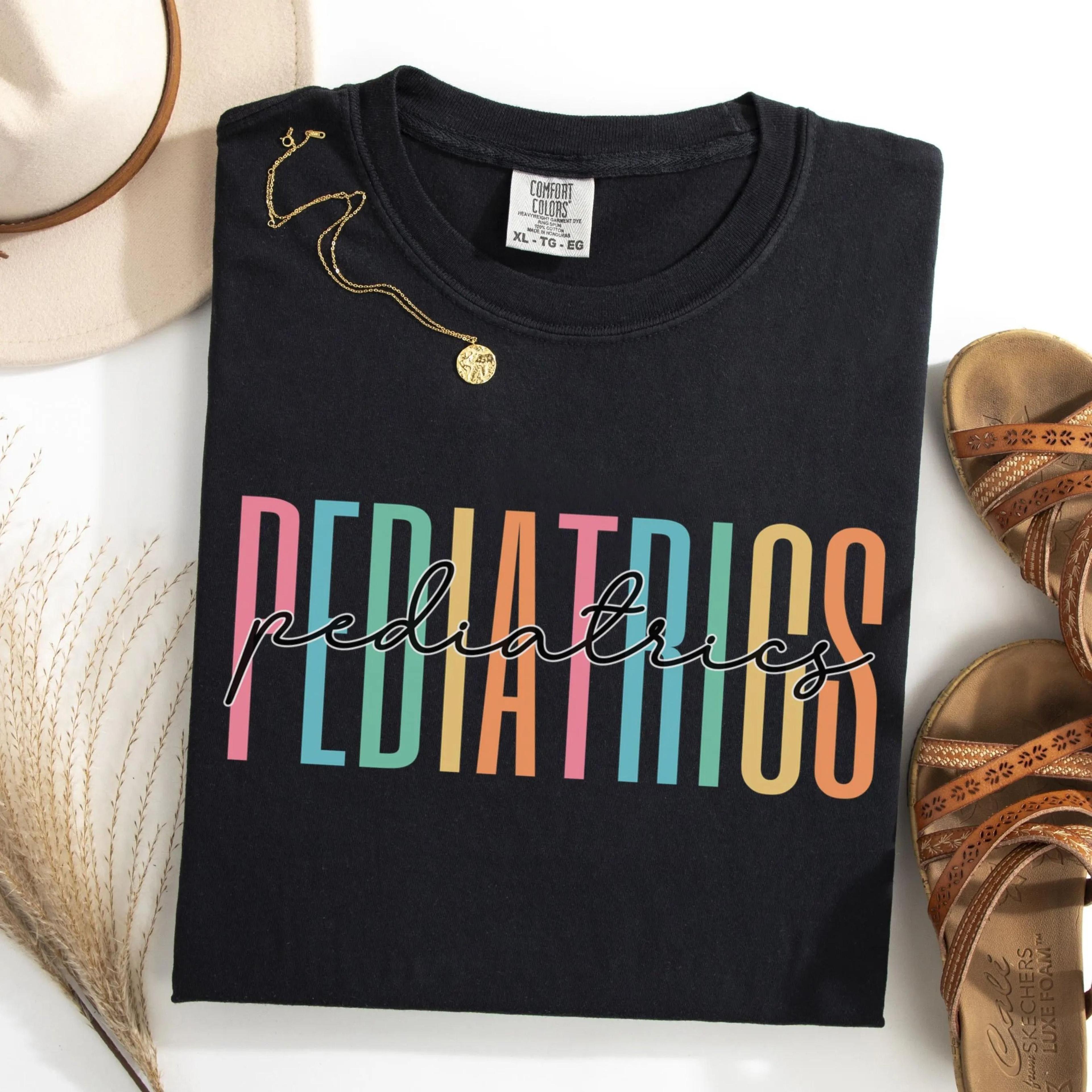 pediatric nurse shirt | peds & picu nurse graphic tee | pediatric nursing team t-shirt