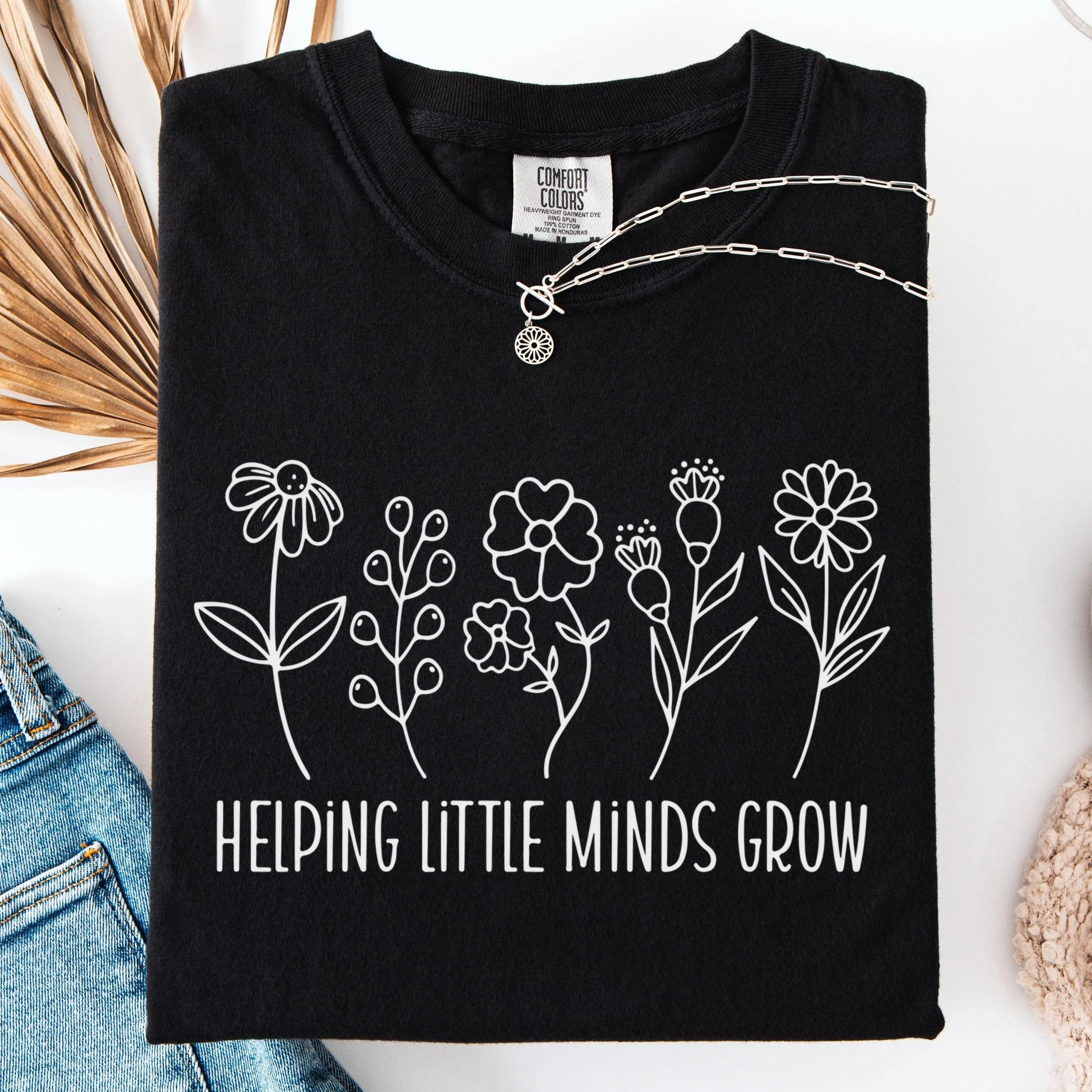 kindergarten teacher shirt little minds teacher t-shirt teacher appreciation gift new teacher graphic tee