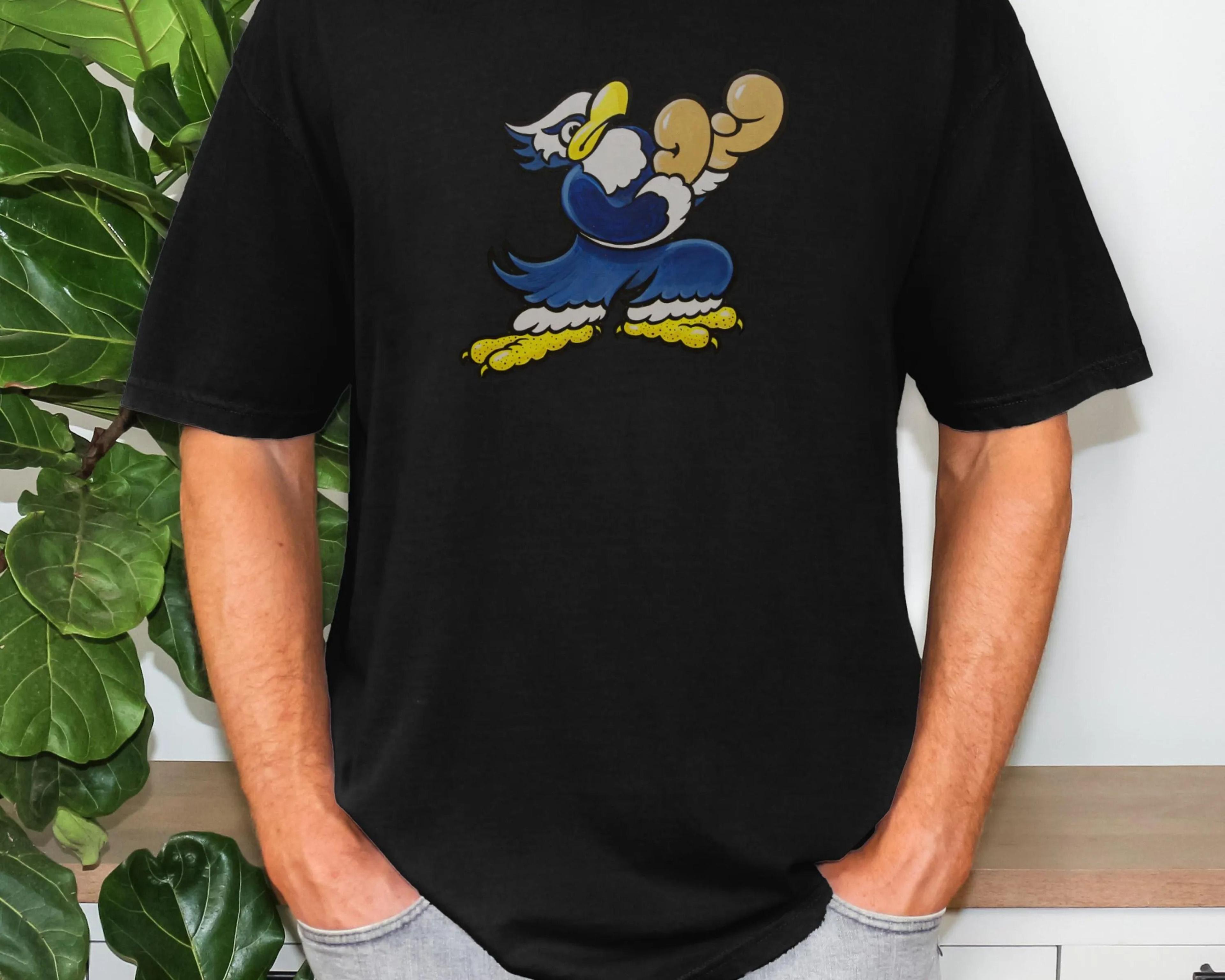 ww2 nose art eagle with boxing gloves t-shirt | vintage military plane pinup