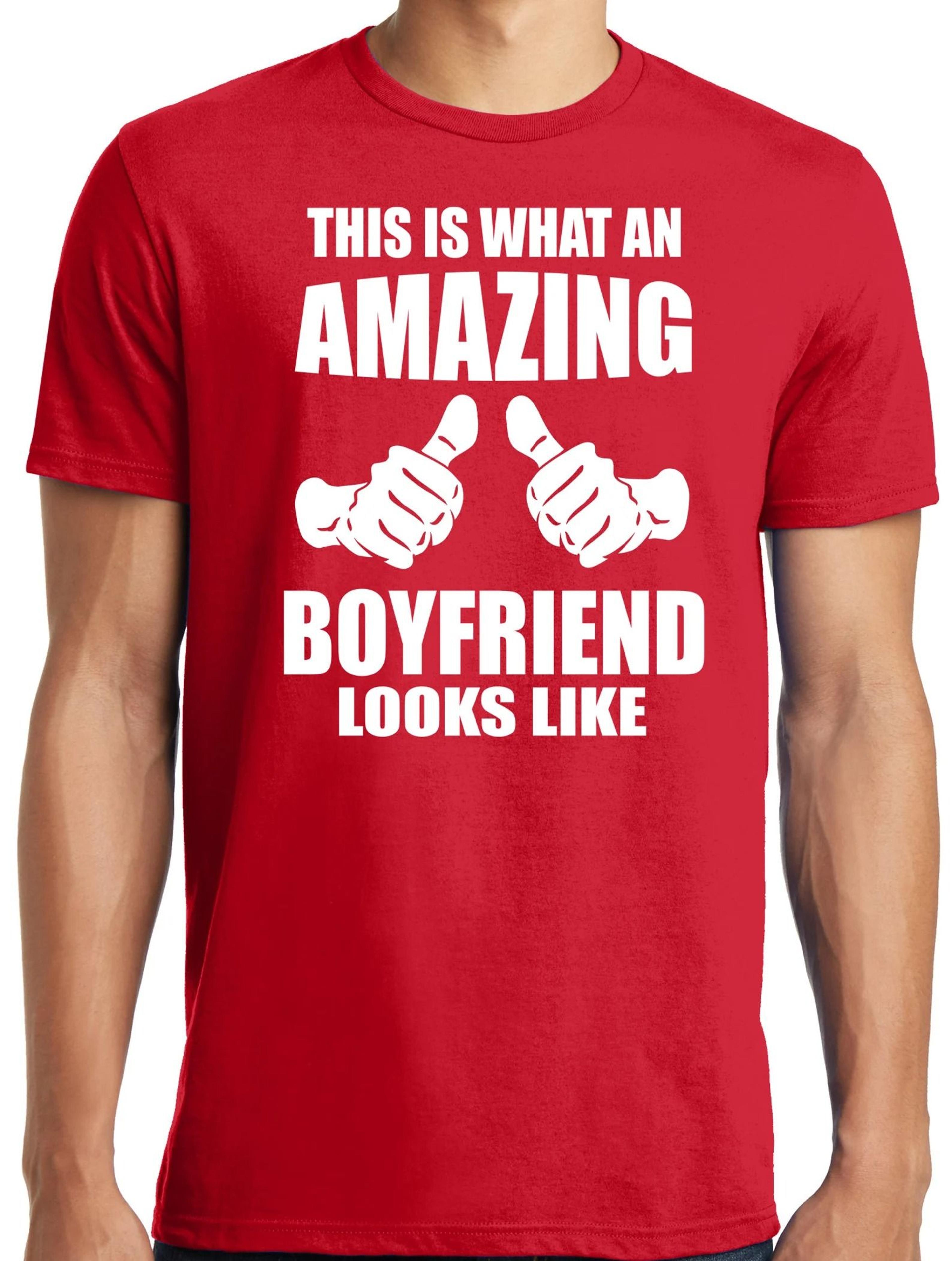 big guys rule big and tall king size this is what an amazing boyfriend looks like t-shirt