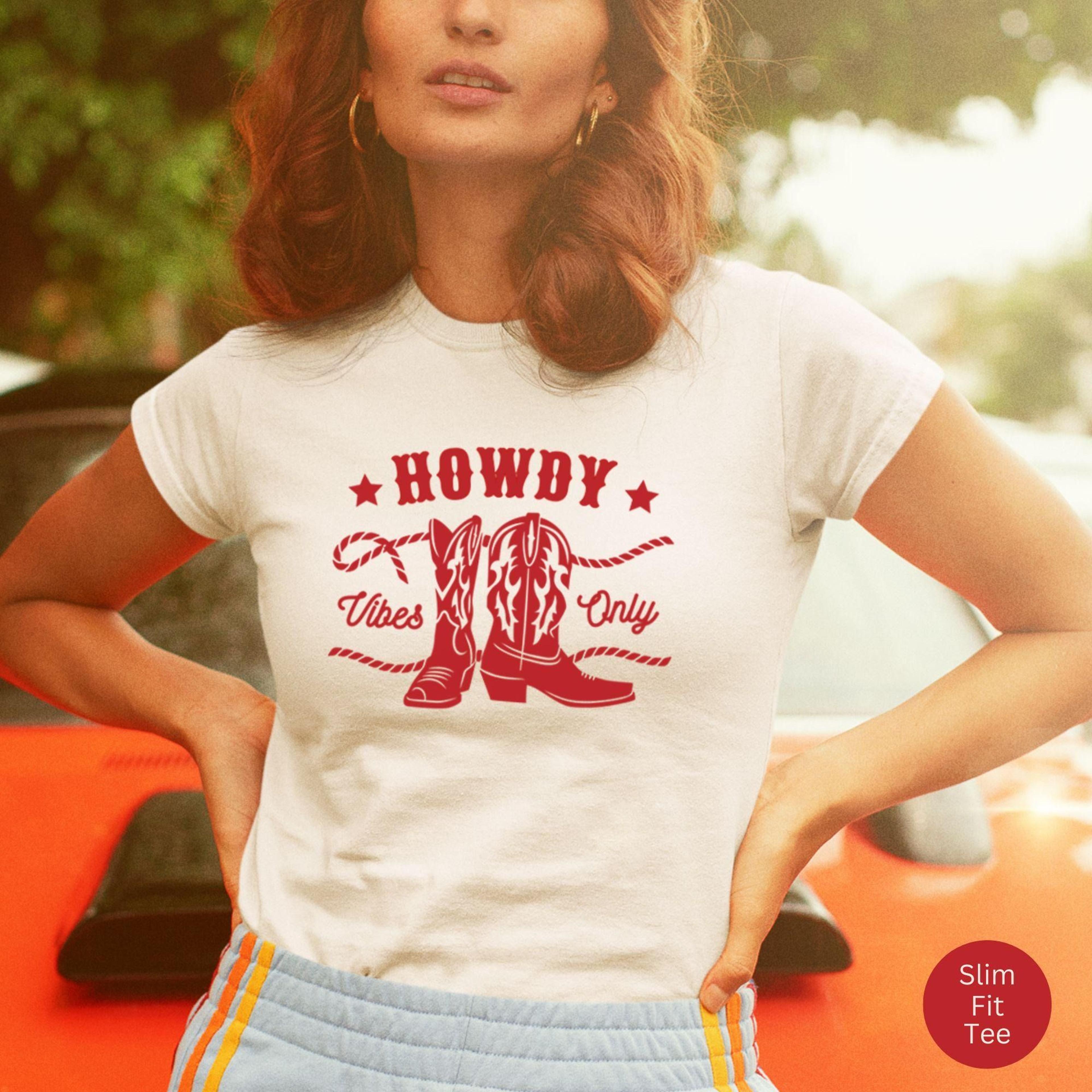 howdy shirt, retro country girl tee, cowgirl tee, nashville tee, western graphic tee, cowgirl bachelorette tee, rodeo te