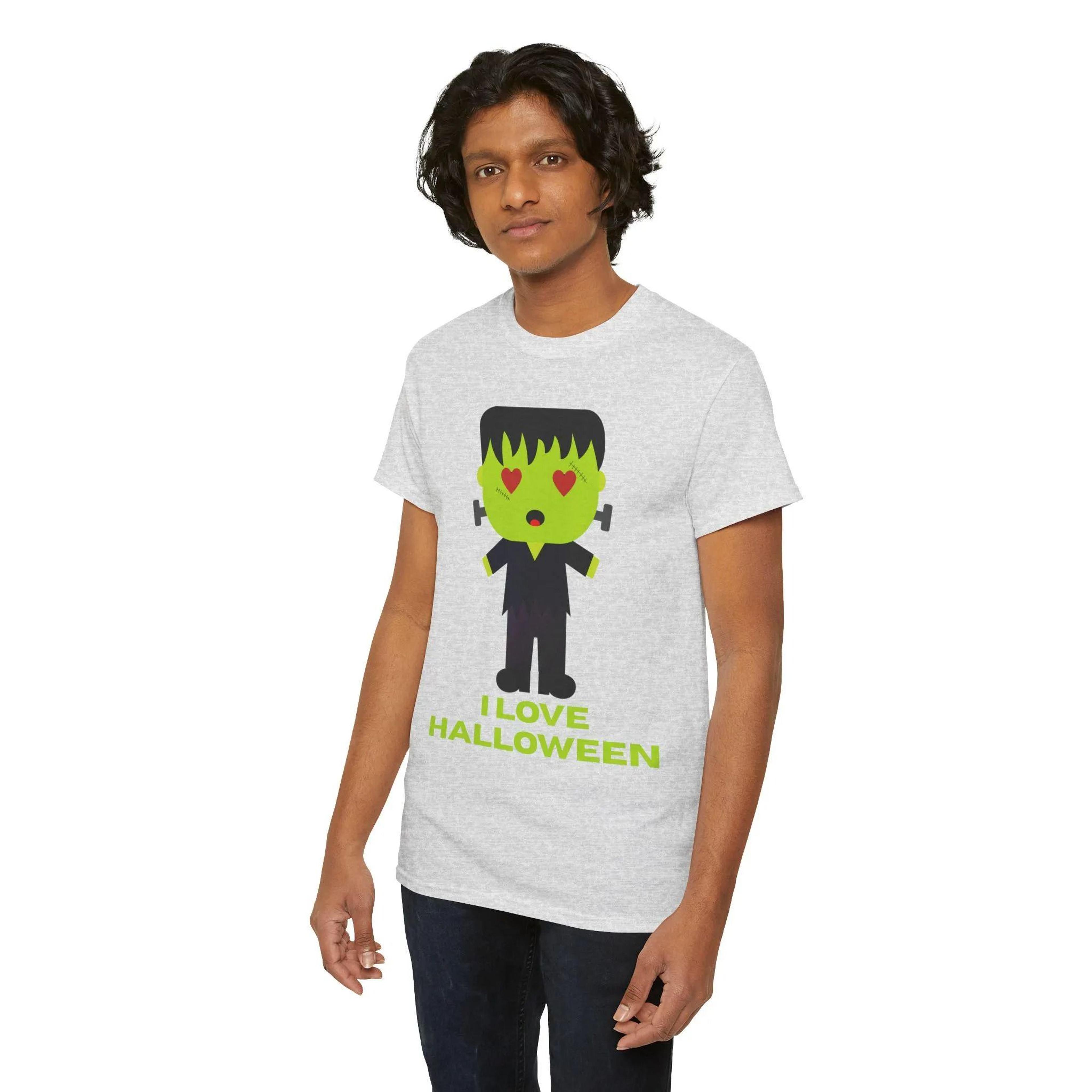 i love halloween shirt, punny ghost t-shirt