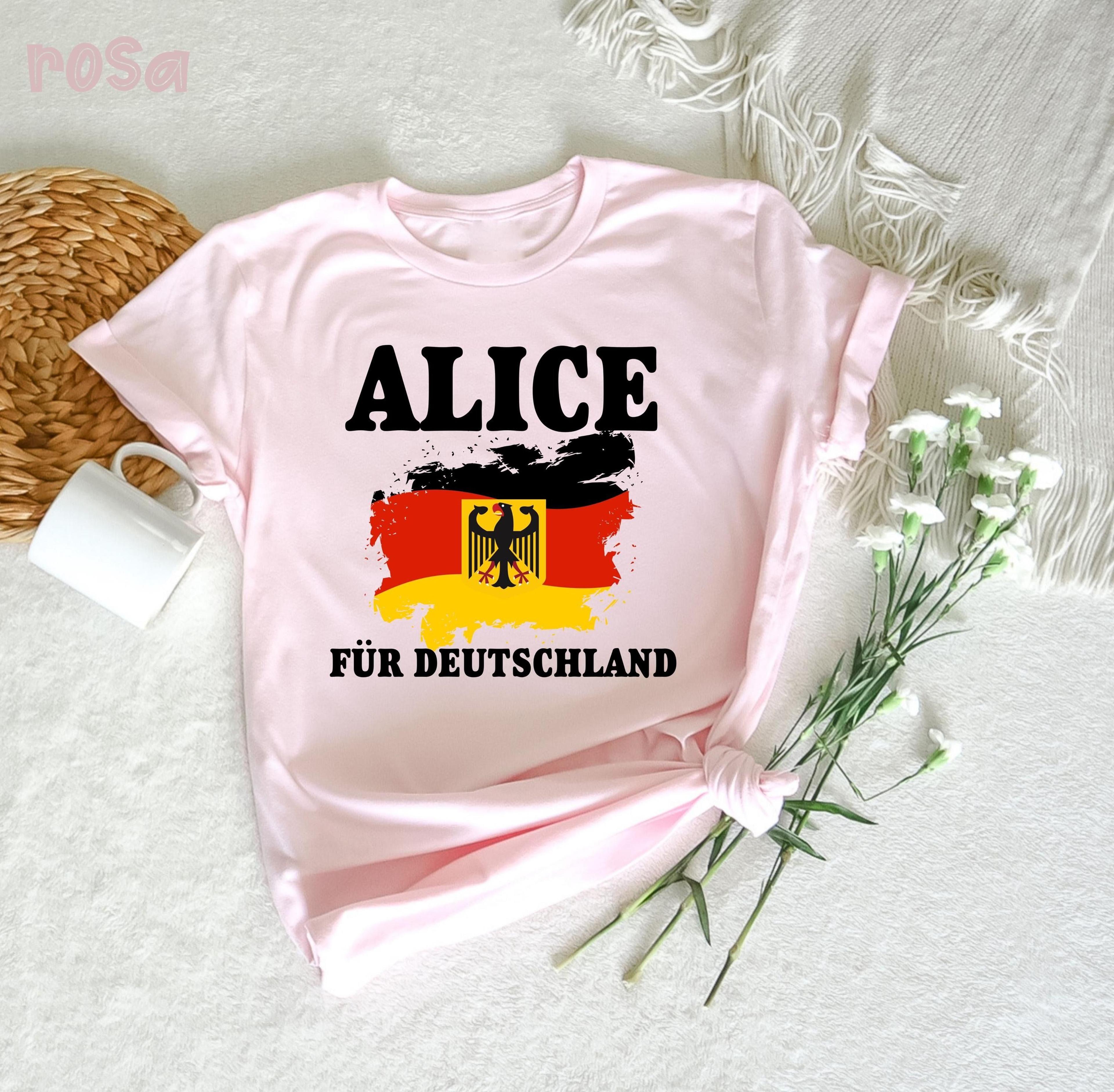 deutsche patrioten alice fur deutschland shirt, lustiges patriotisches shirt, geschenk fur patrioten, deutschland t-shir