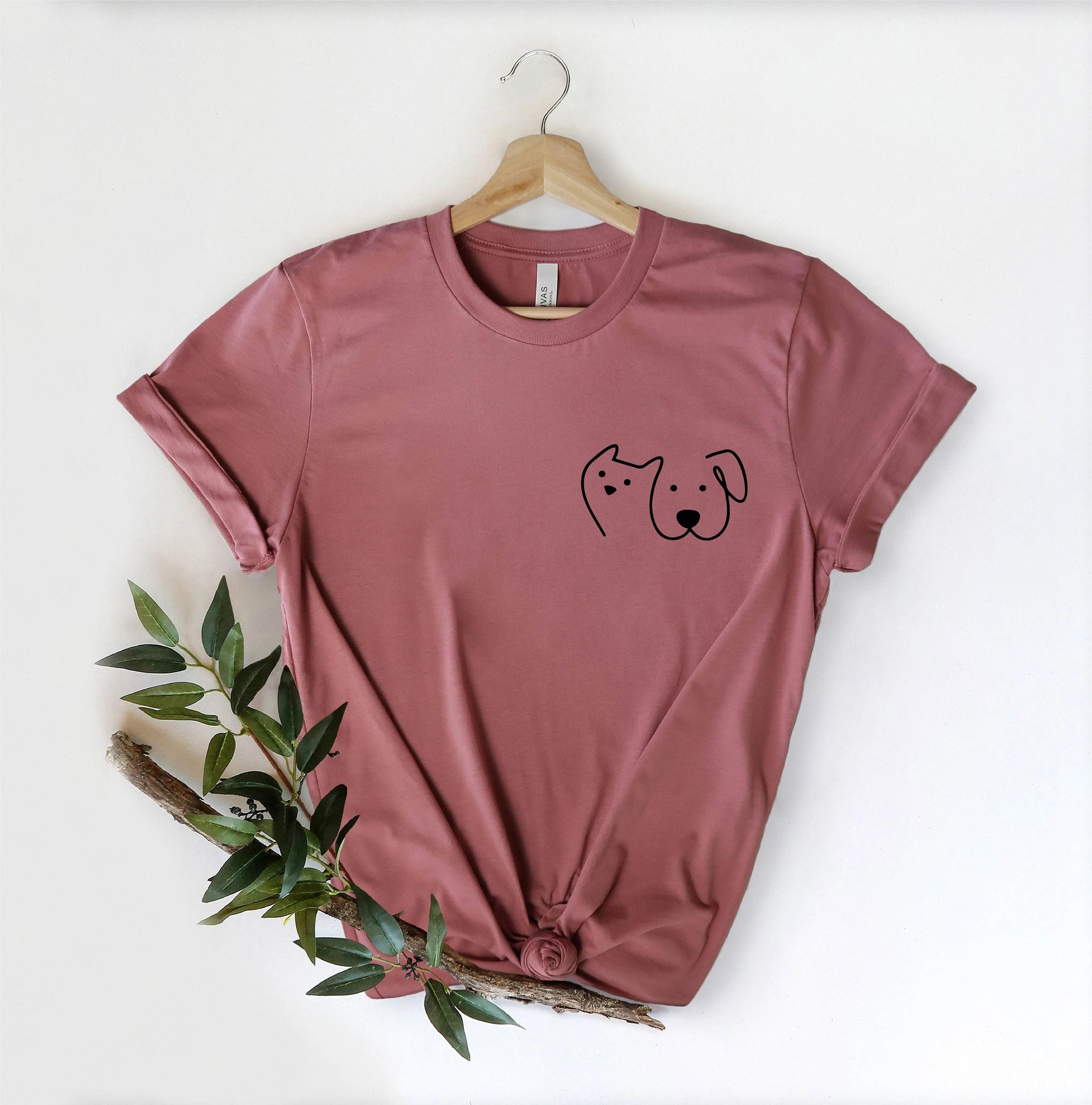 cat and dog shirt, animal lover gift tee, funny pet graphic t-shirt