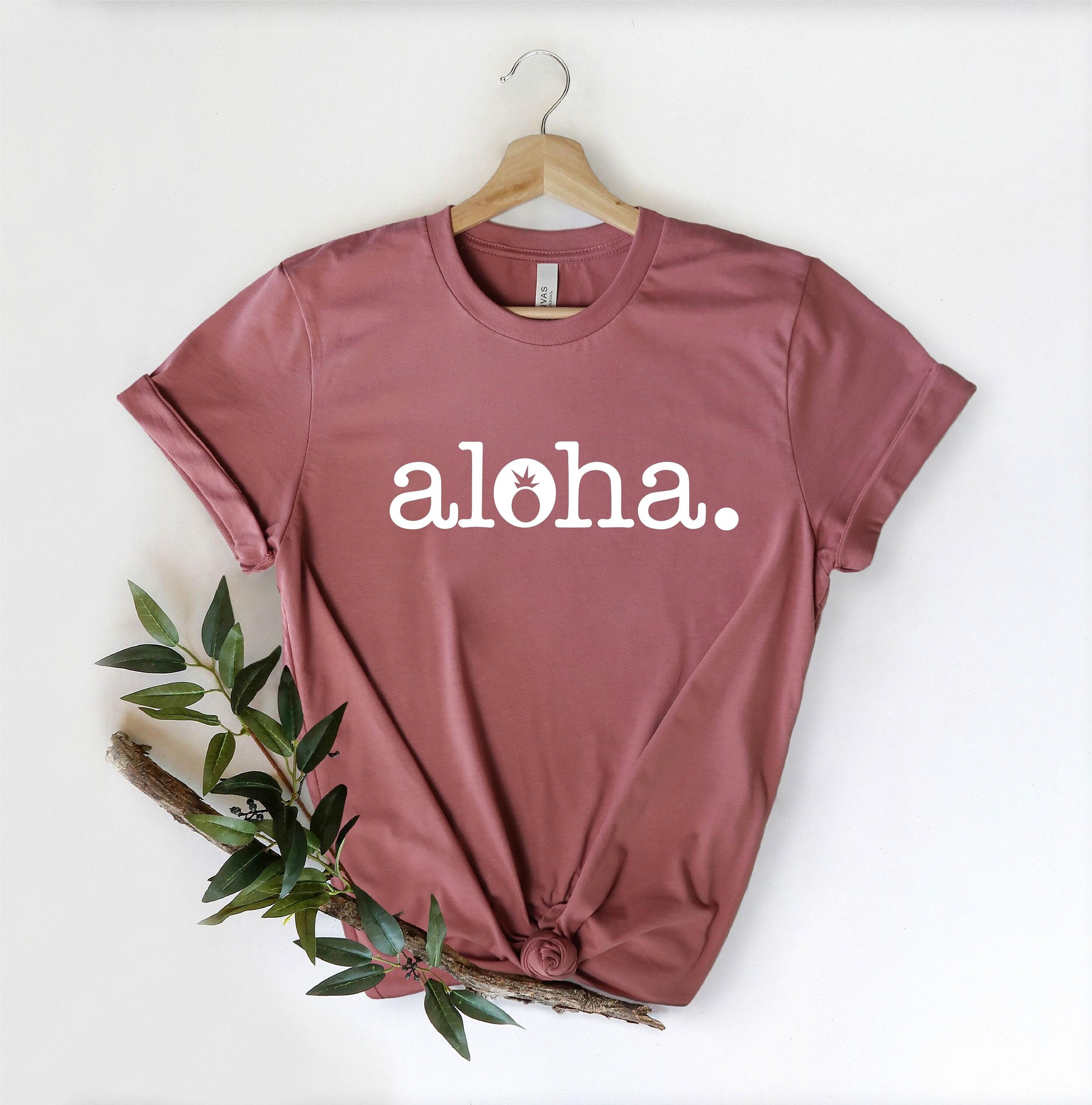 aloha t-shirt, hawaii vacation tee, family trip matching shirt