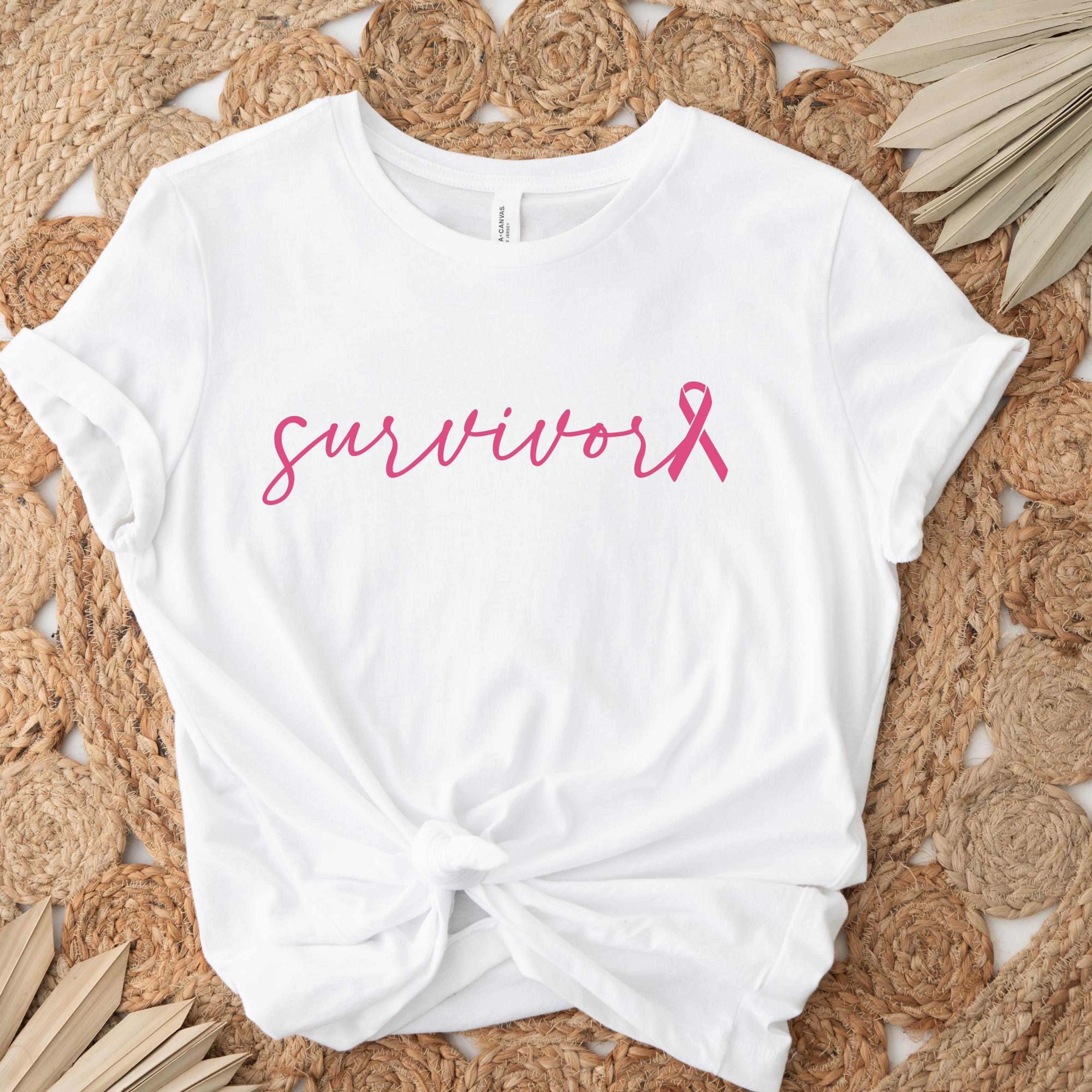 cancer survivor shirt ribbon tee last chemo gift