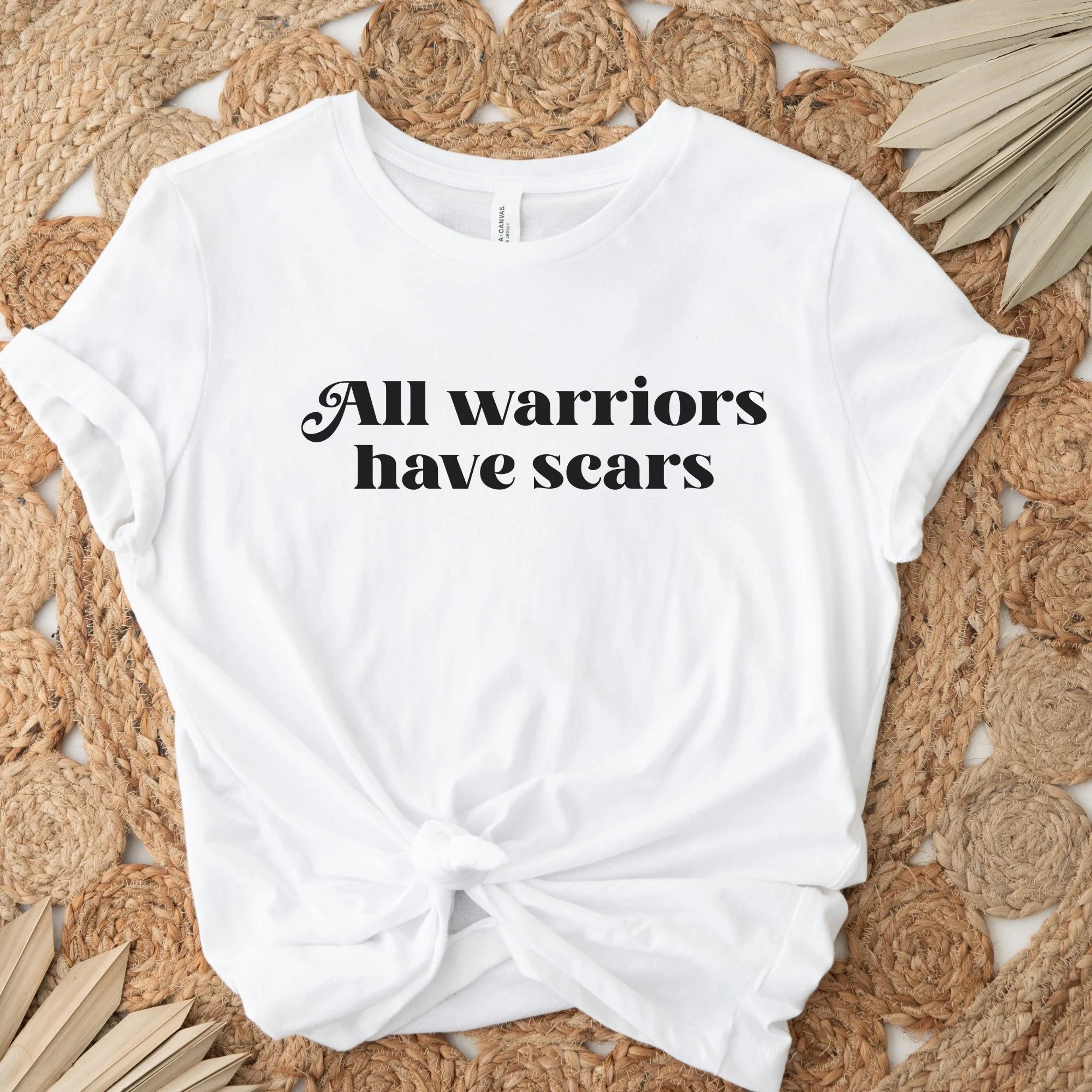 all warriors have scars shirt inspirational cancer tee