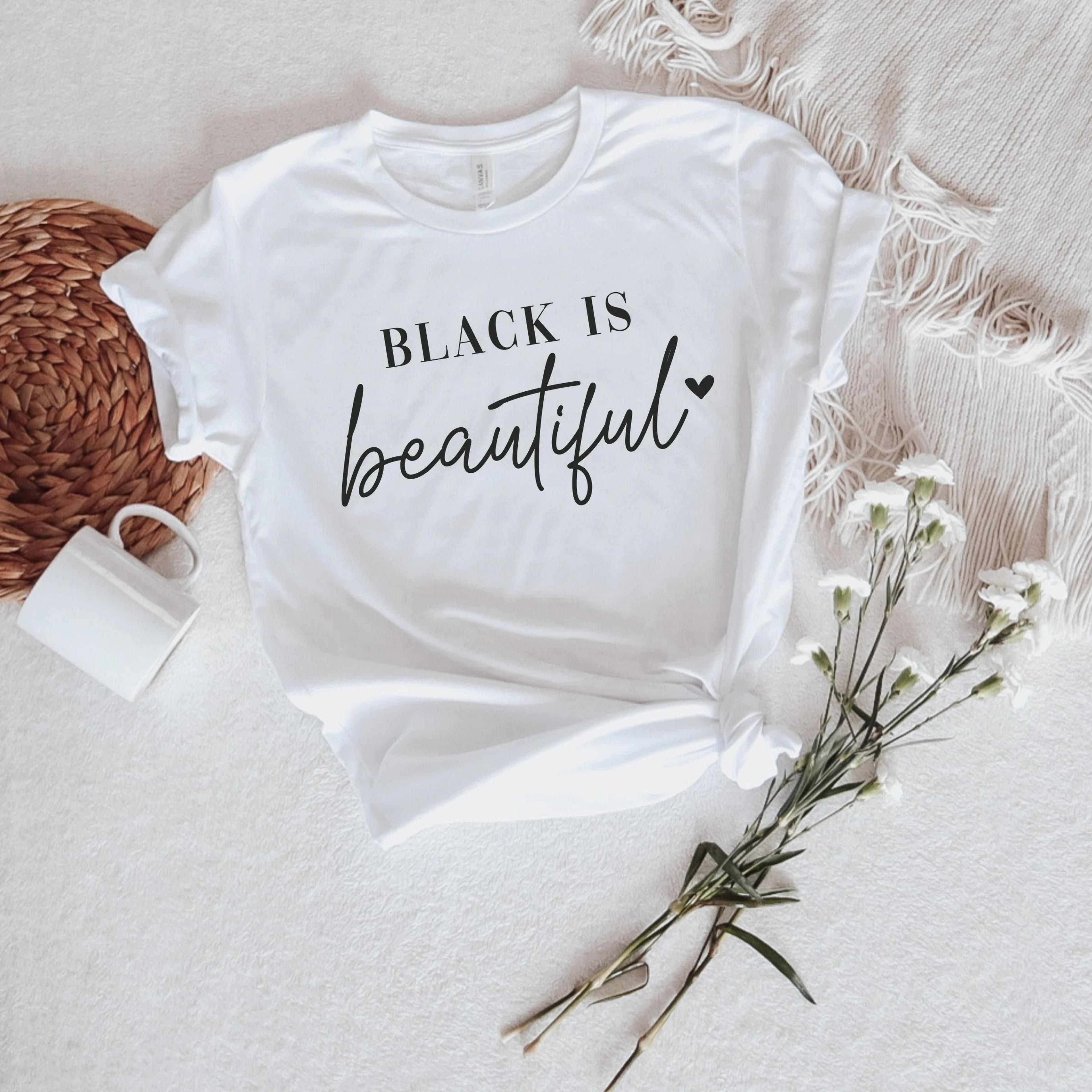 black is beautiful shirt afro woman tee black history month gift