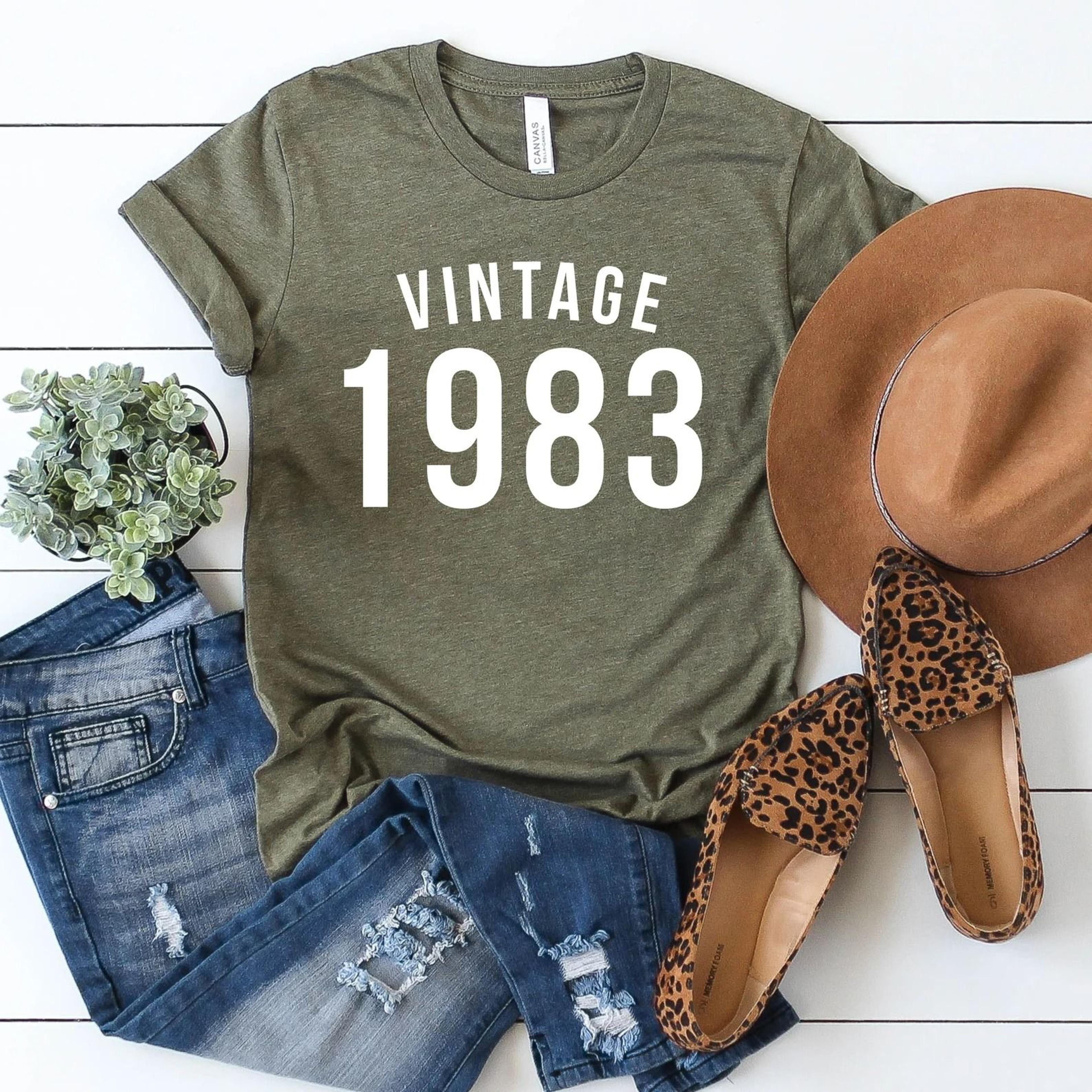 personalized vintage birthday shirt custom year tee