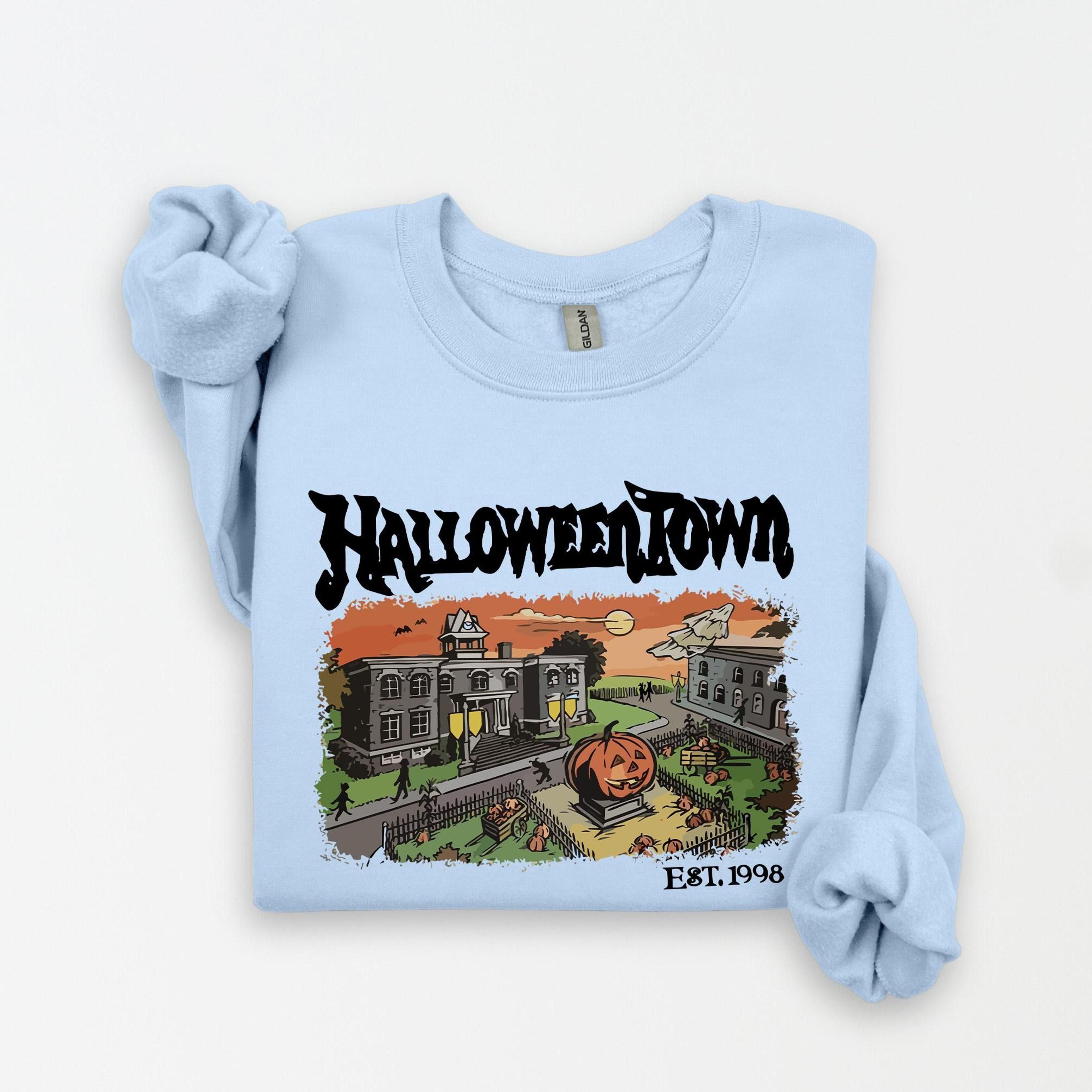 halloweentown est 1998 sweatshirt retro halloween town crewneck