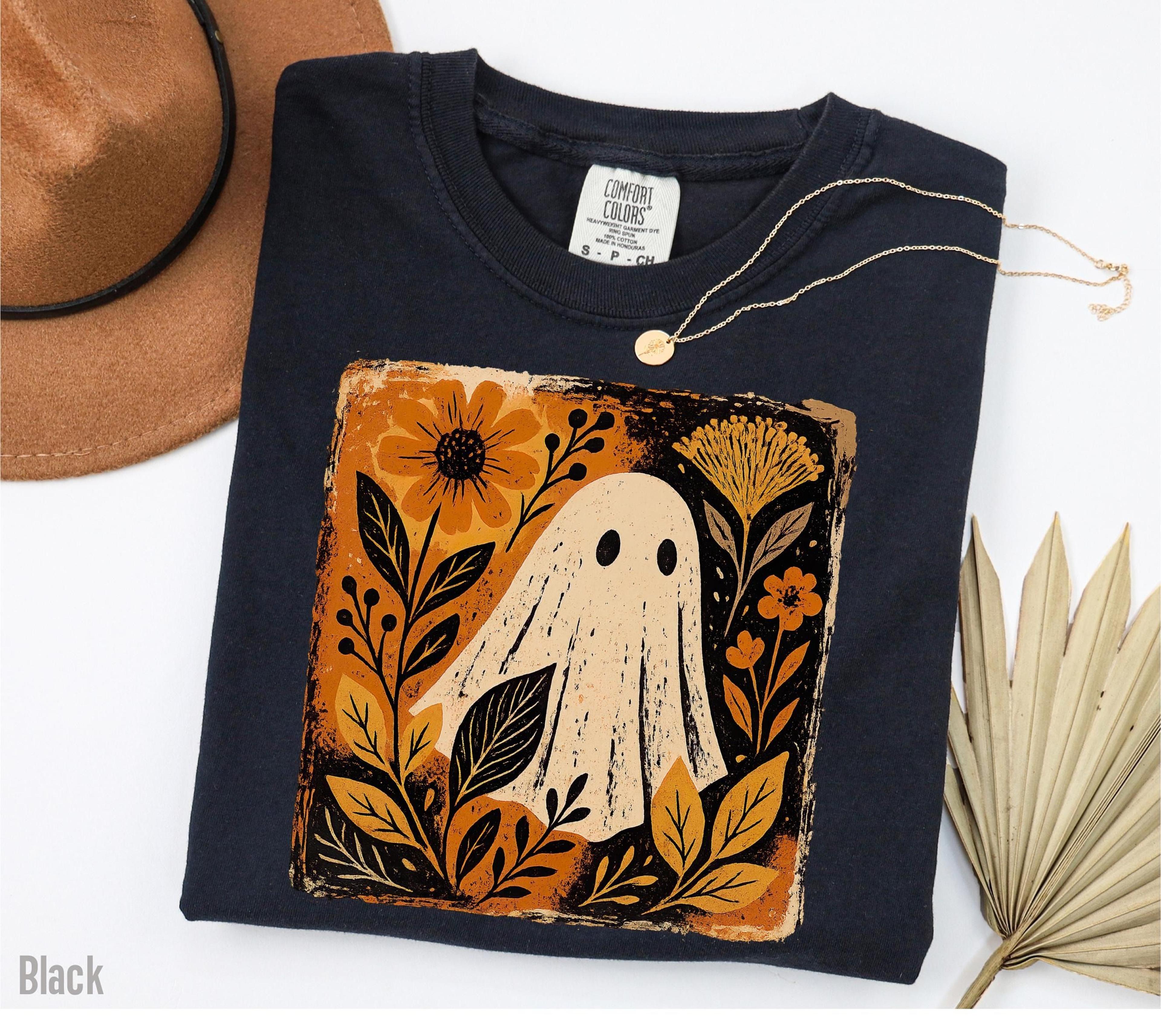 halloween ghost shirt, cute ghost shirt, womens halloween shirt, fall shirt, spooky season shirt, gift for halloween, gi
