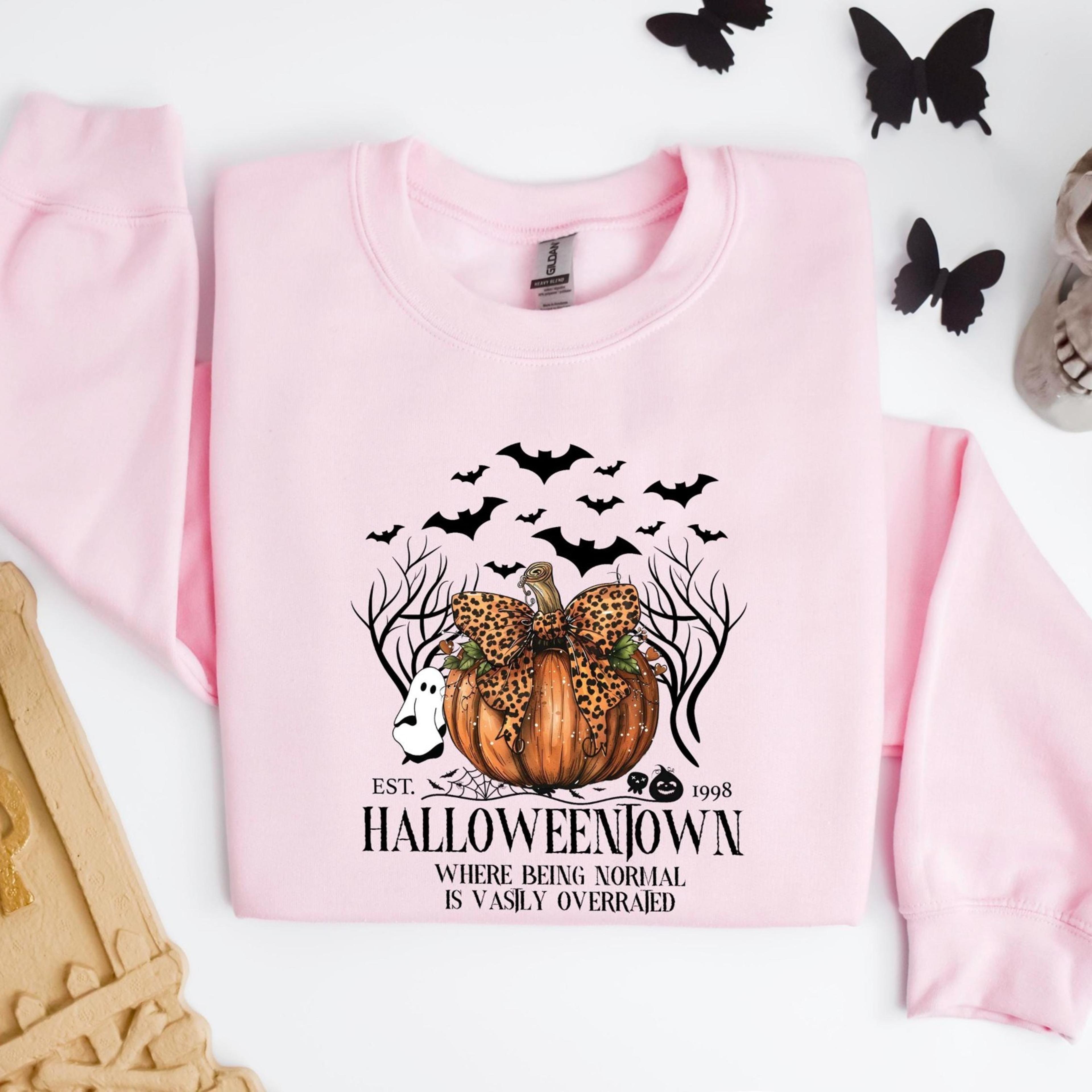 halloweentown est 1998 sweatshirt retro halloween university crewneck