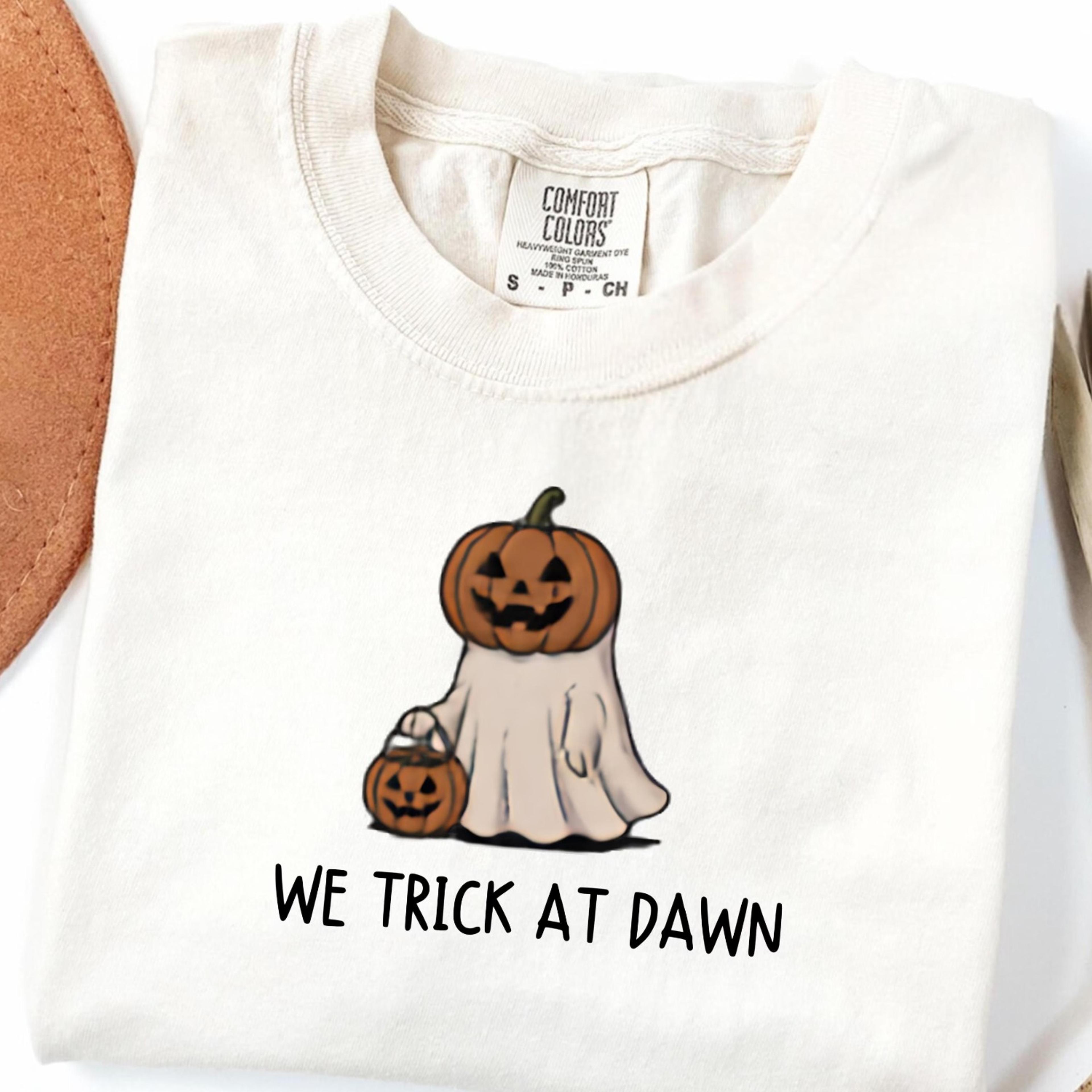 trick or treat shirt,funny meme,cute spooky fall graphic tee,autumn