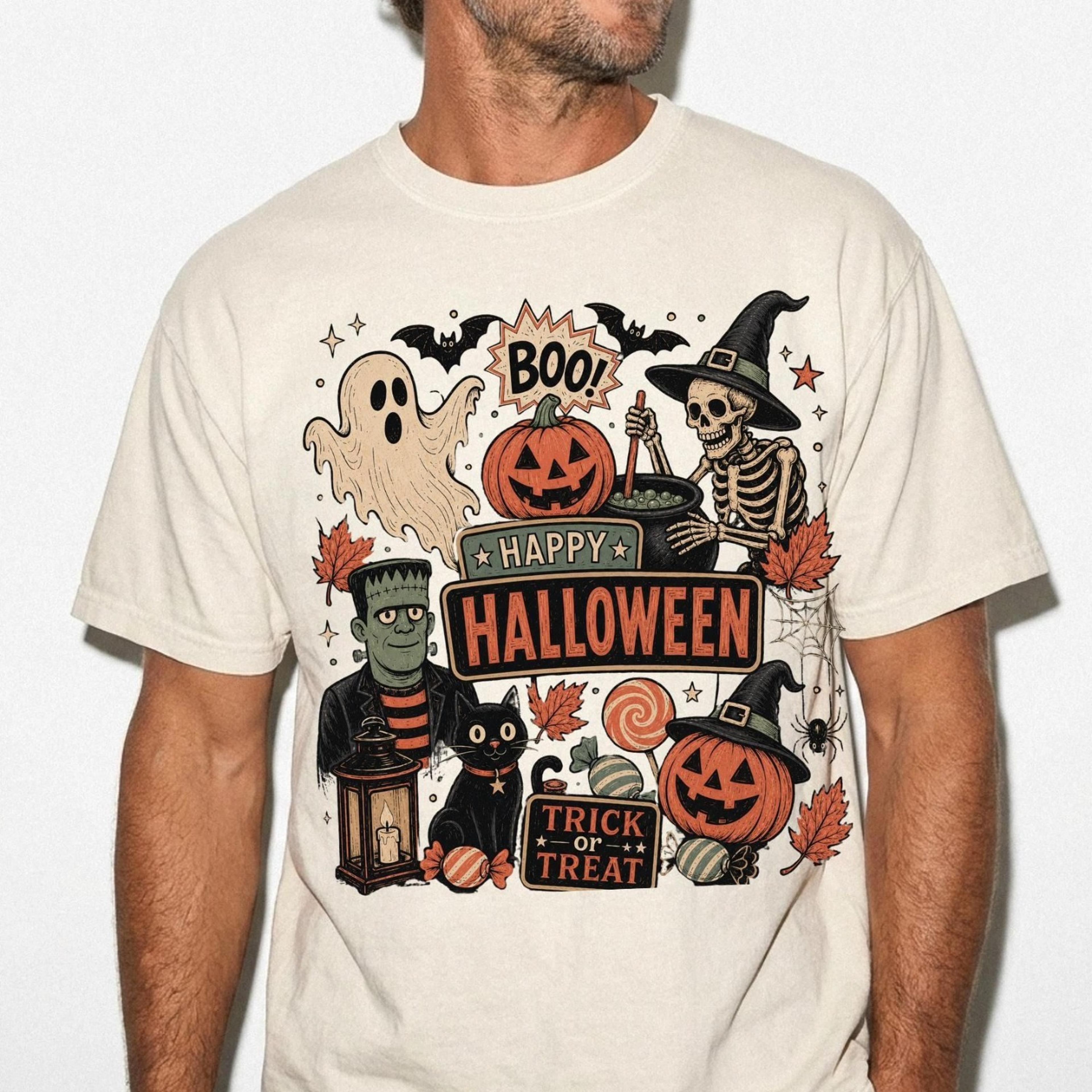 vintage halloween shirt, retro halloween shirt, popular halloween shirt, trendy halloween sweatshirt