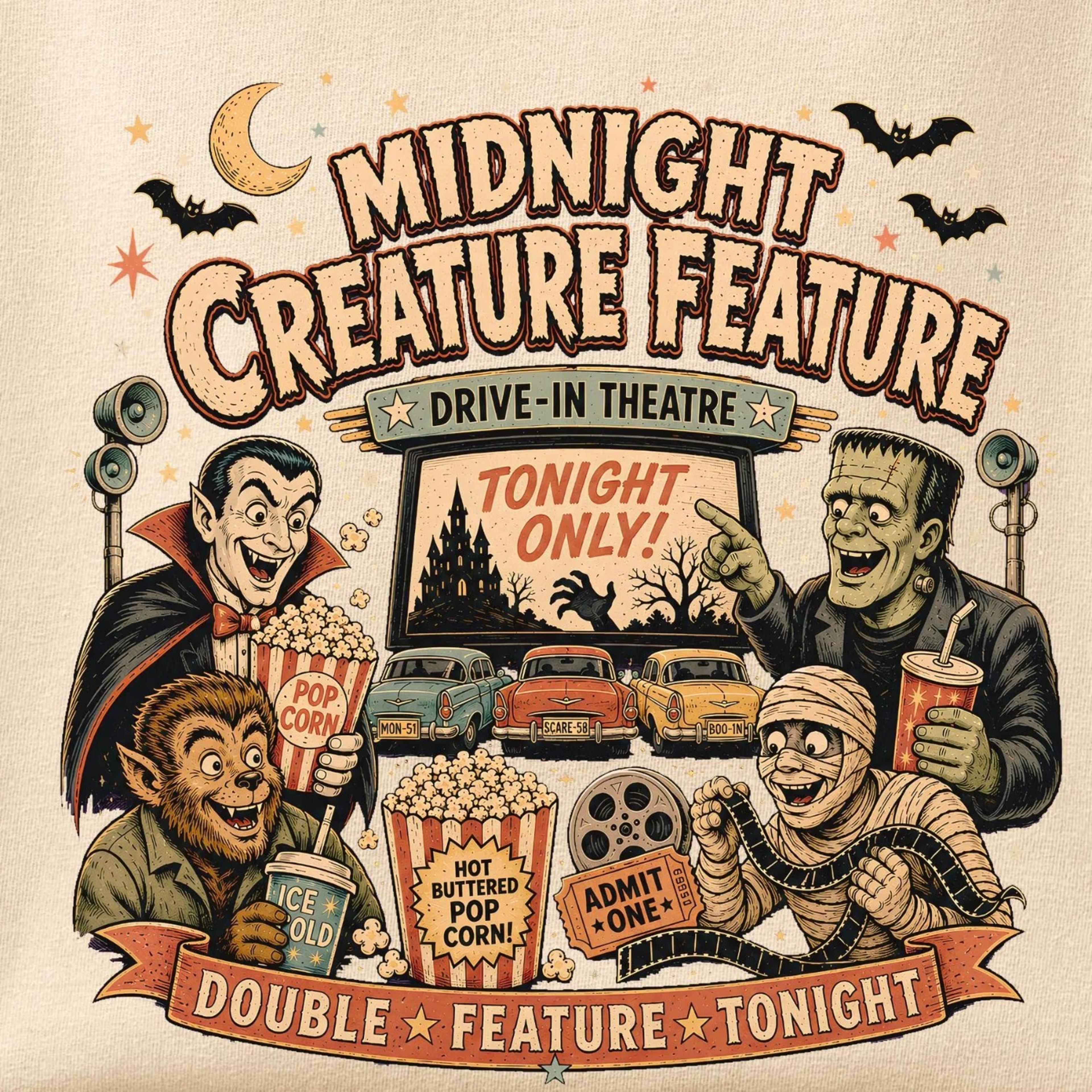 tshirt, vintage halloween monster tee, frankenstein tee, spooky season gift, vampire shirt