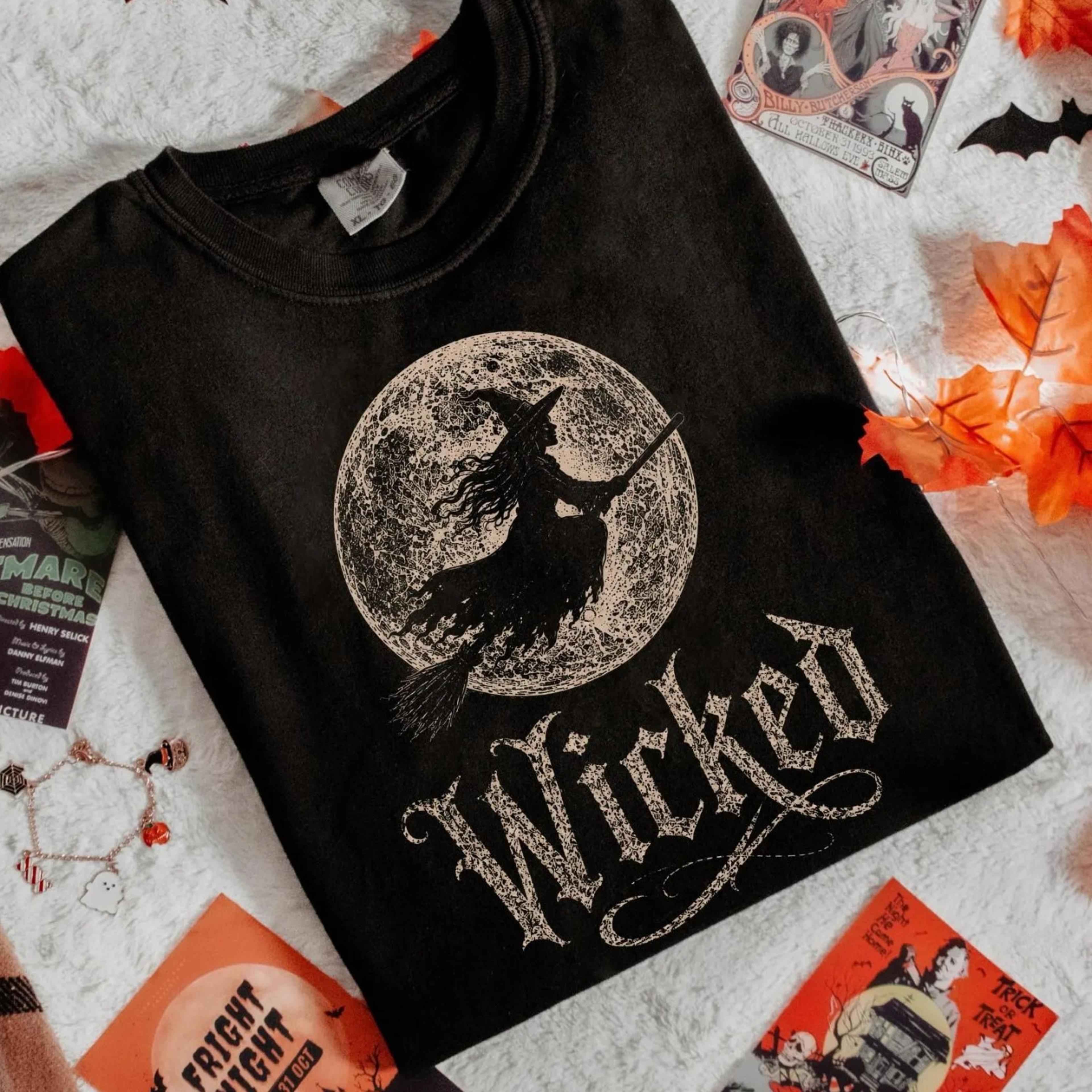 wicked witch shirt, witch shirt, women halloween shirt, popular halloween shirt, trendy halloween