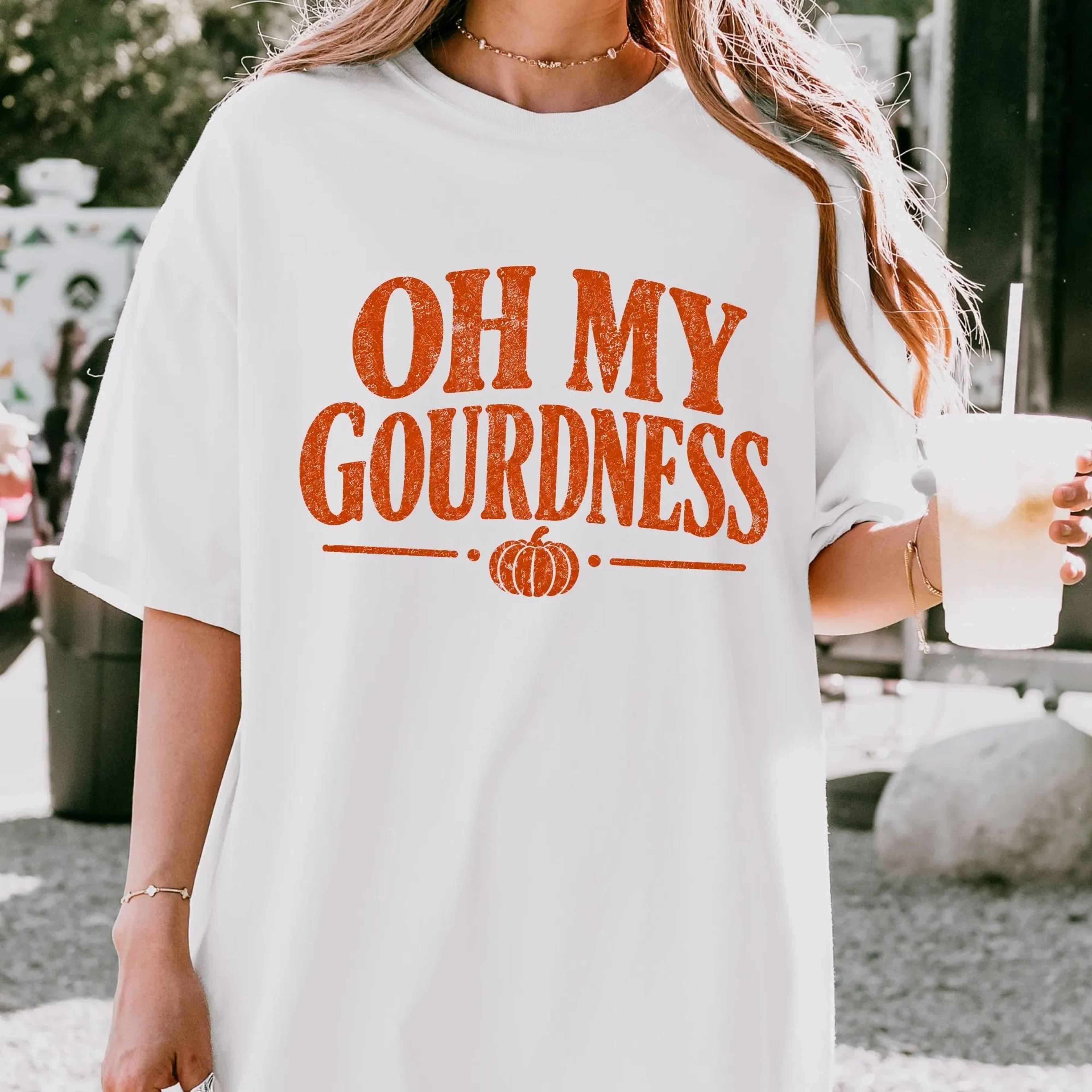 oh my gourdness shirt, funny pumpkin shirt, popular halloween shirt, pumpkin shirt, punny halloween shirt