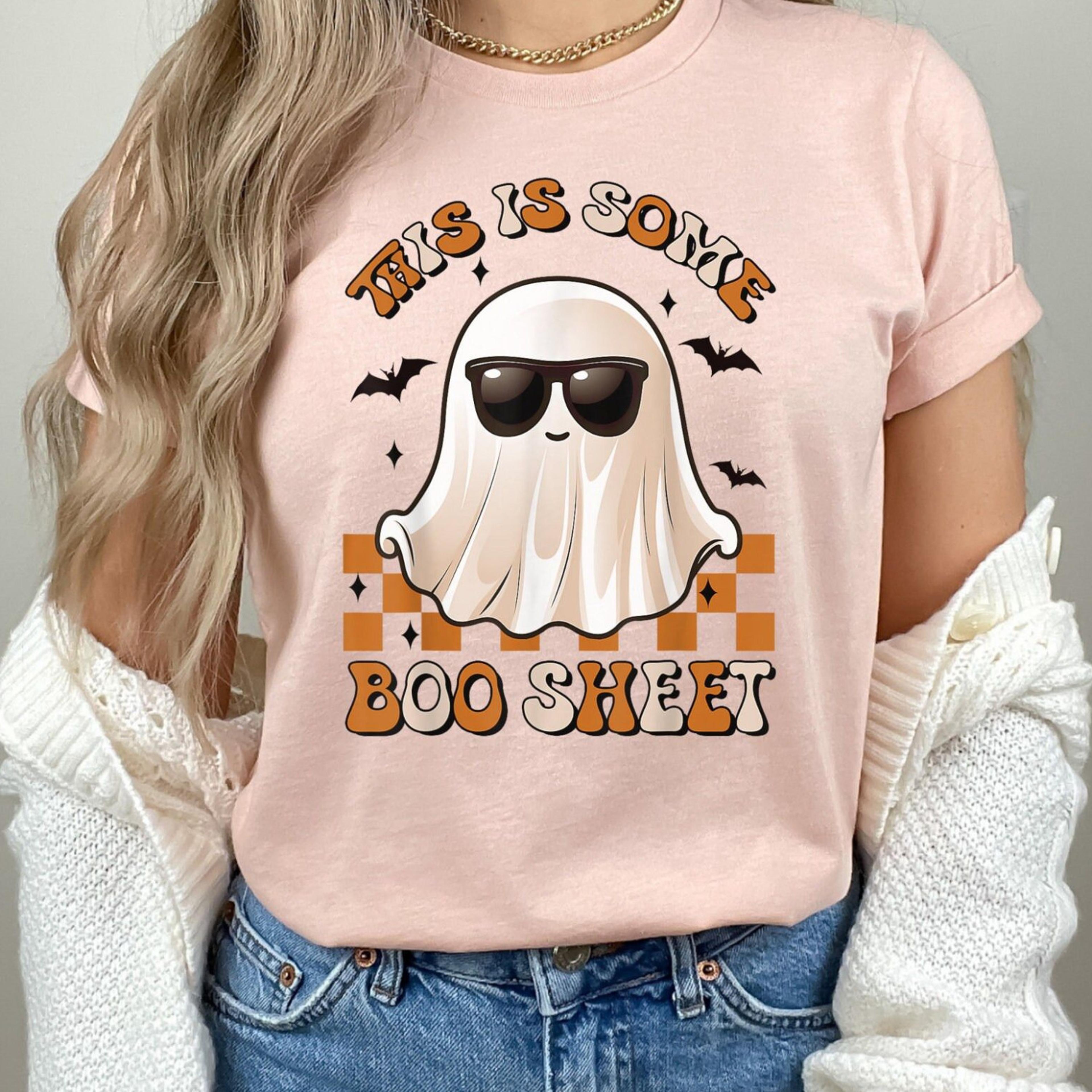 this is some boo sheet shirt funny halloween ghost party graphic tee