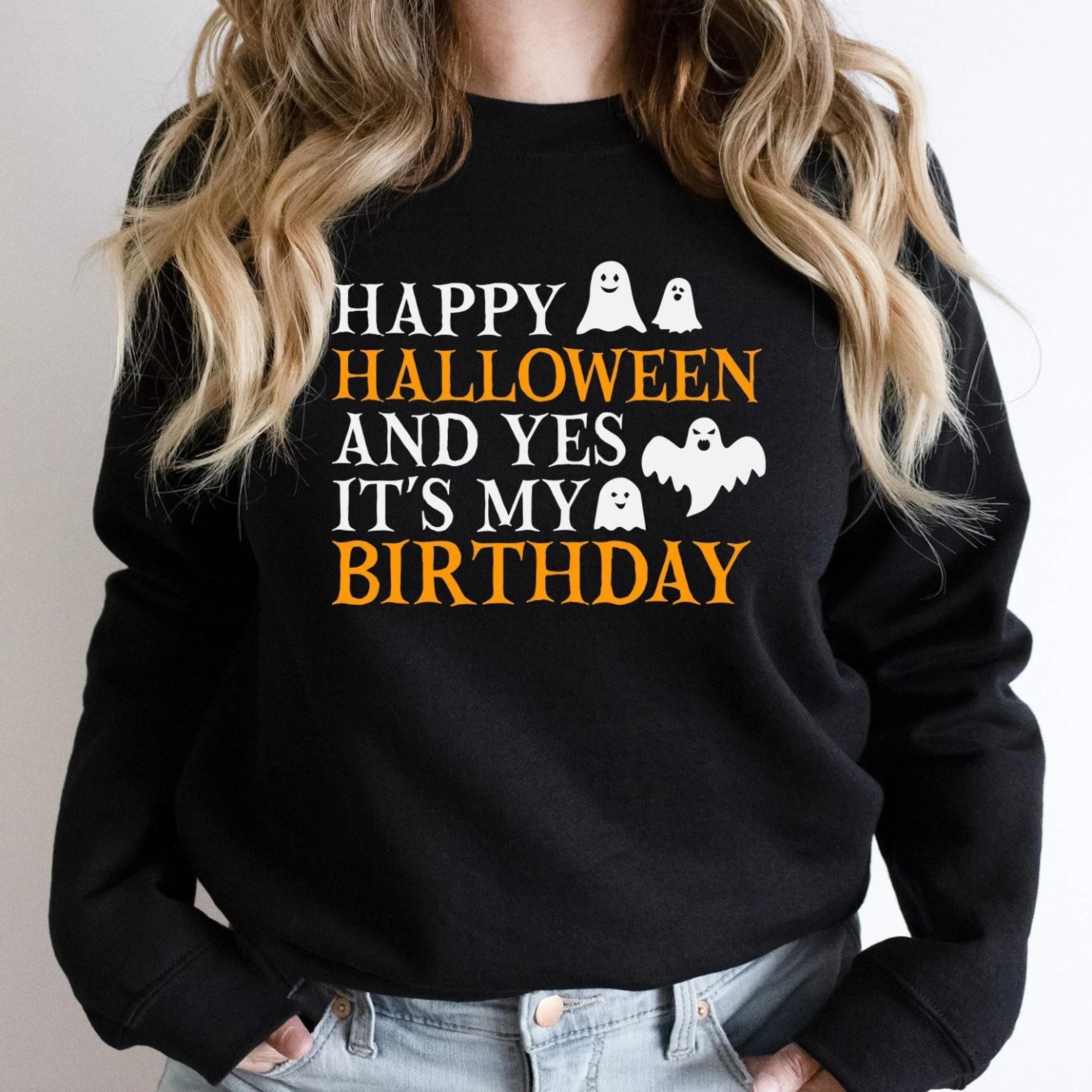 halloween birthday shirt, birthday witch shirt, birthday ghoul shirt, halloween birthday girl shirt