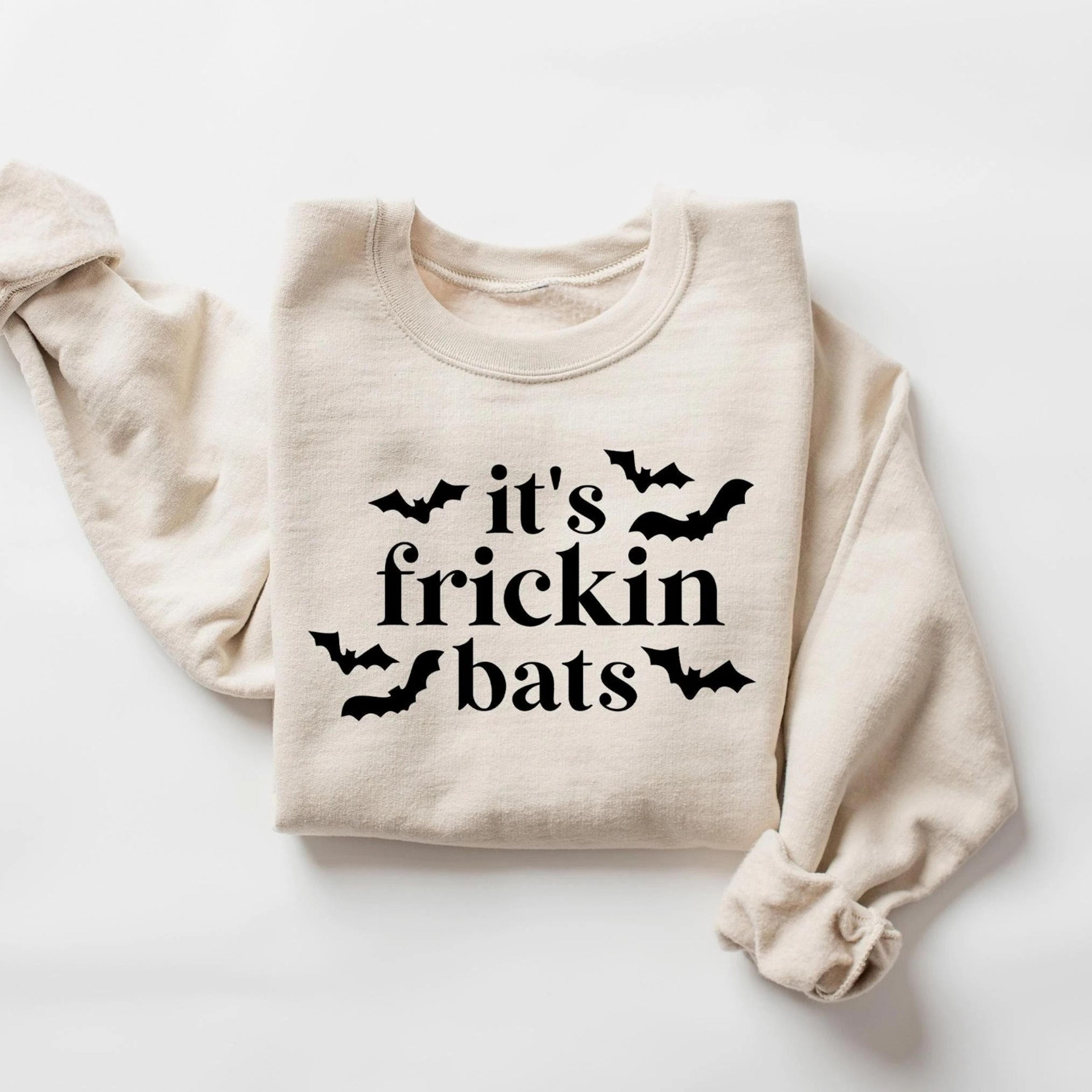 it's frickin bats sweatshirt, halloween bats sweatshirt, spooky season, funny halloween tee, scary halloween shirt, bat