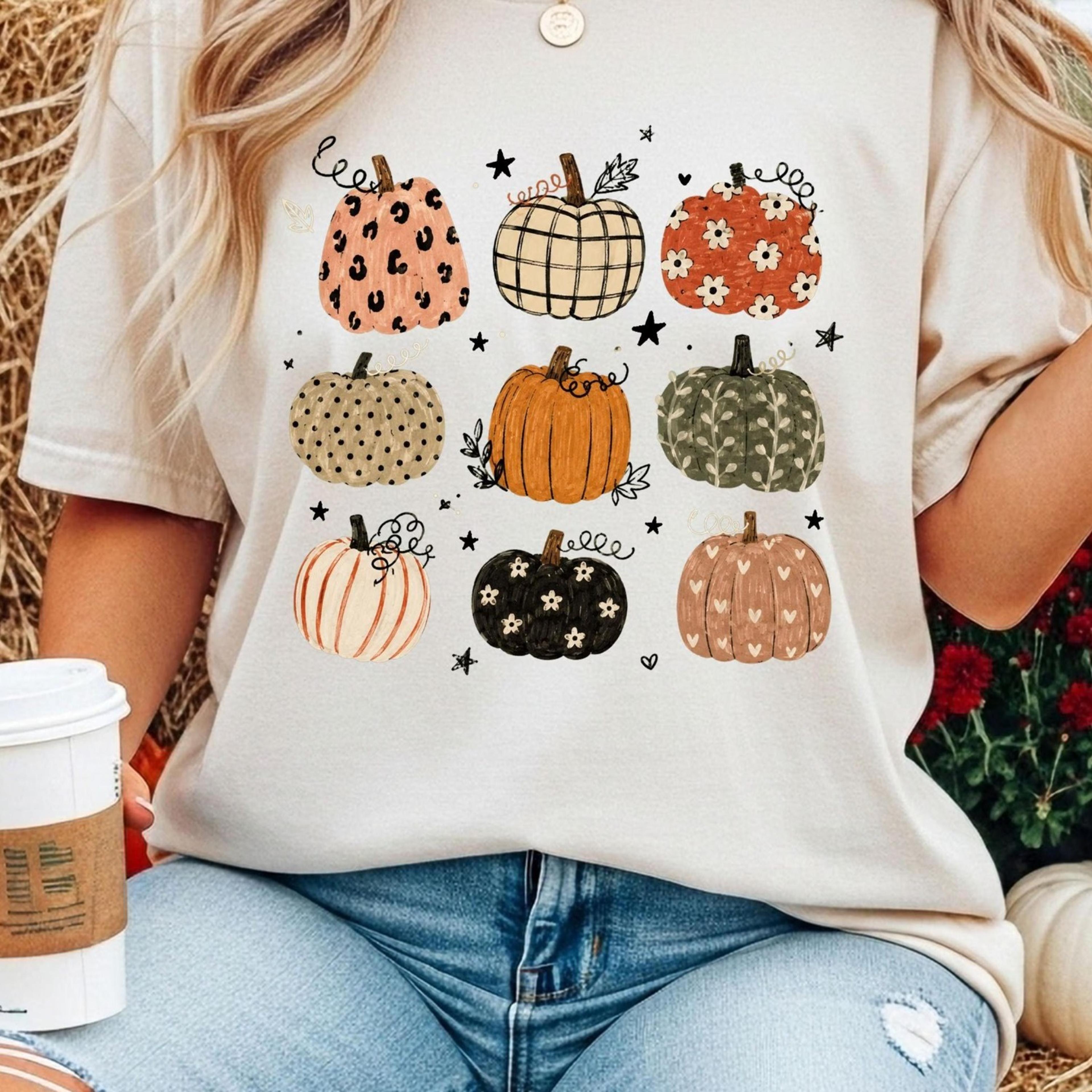 coquette pumpkin t-shirt, pumpkin season shirt, autumn fall shirt