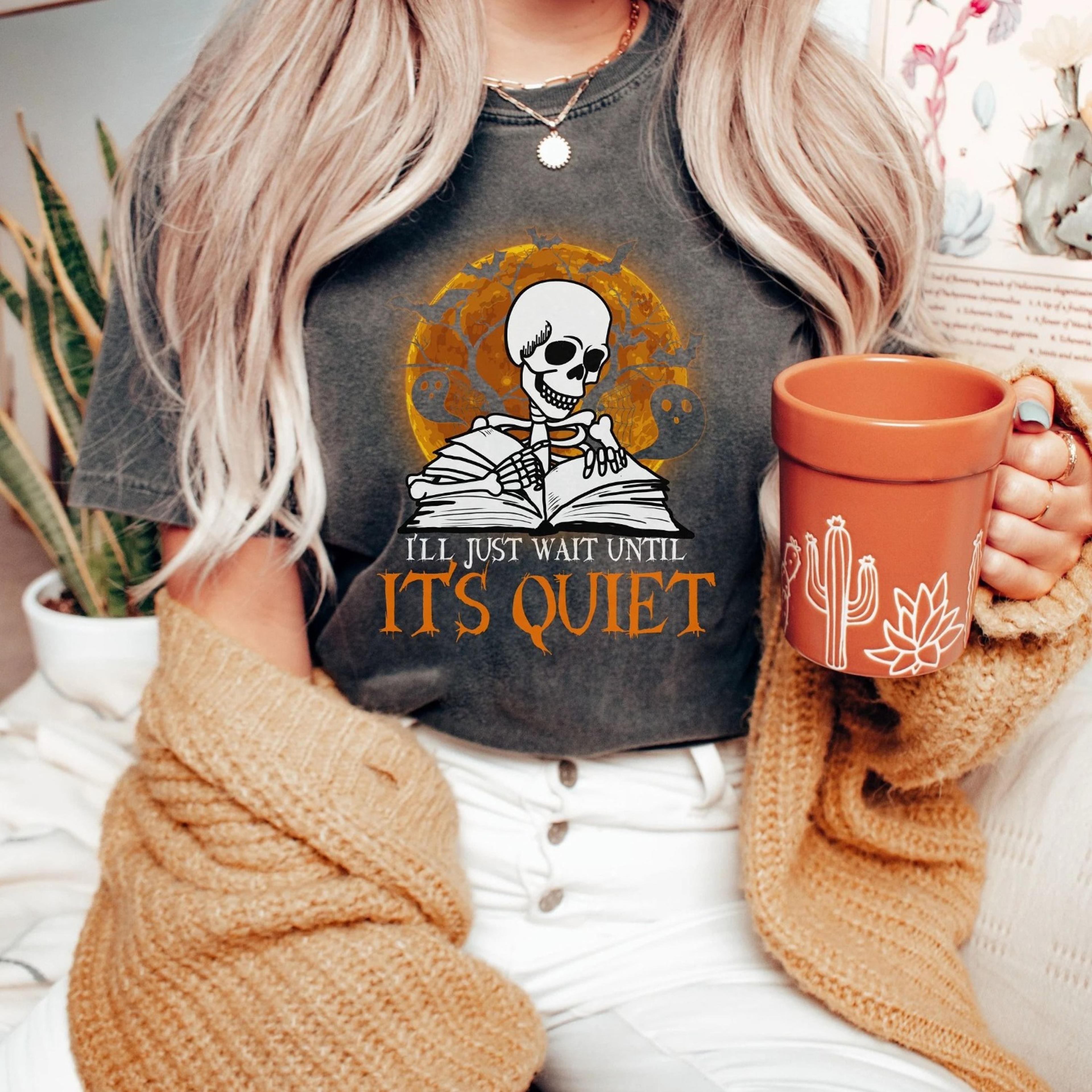 skeleton teacher halloween shirt | funny vintage