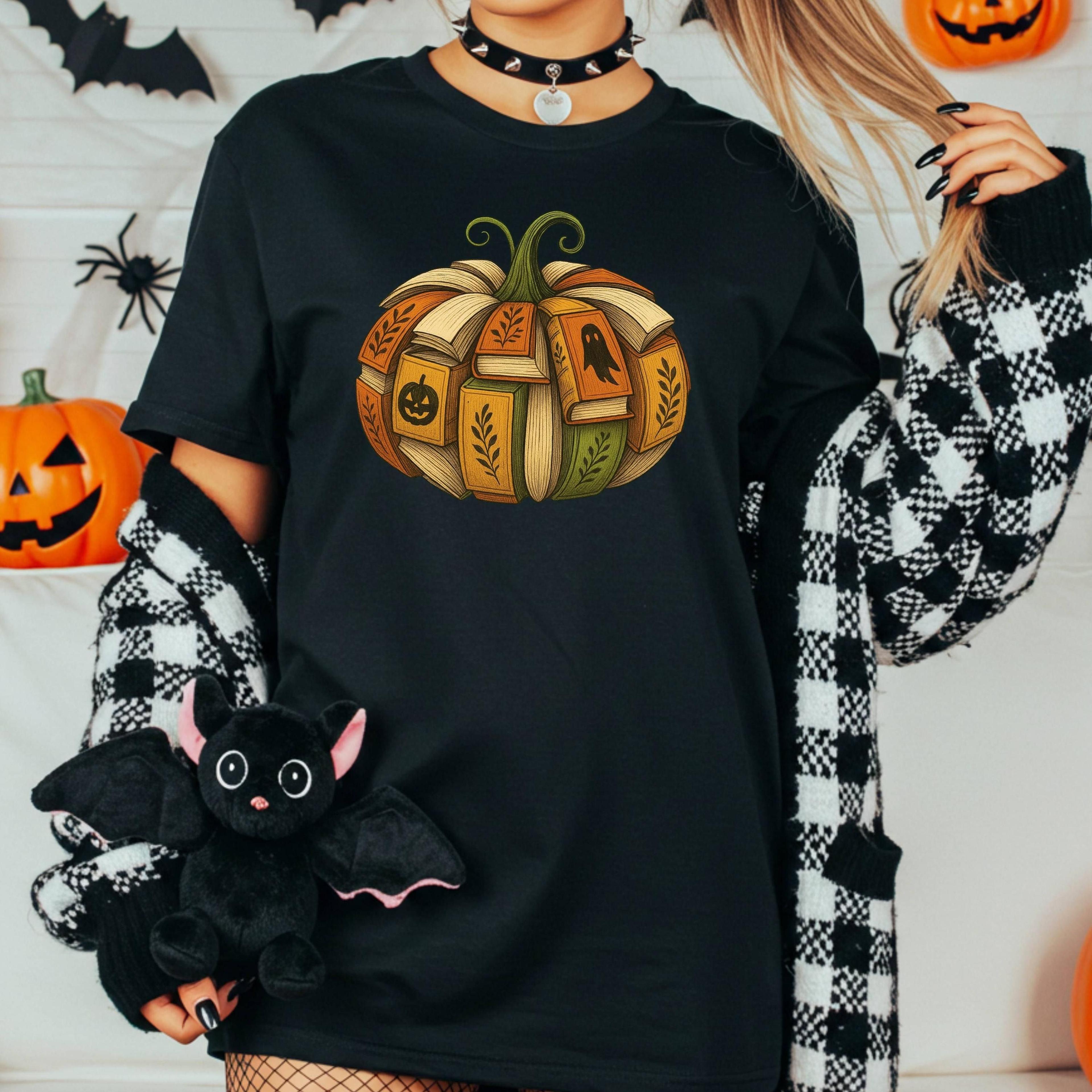 book fall pumpkin t-shirt, book pumpkin shirt, teacher fall shirt, book lover gift, fall pumpkin shirt, pumpkin season s