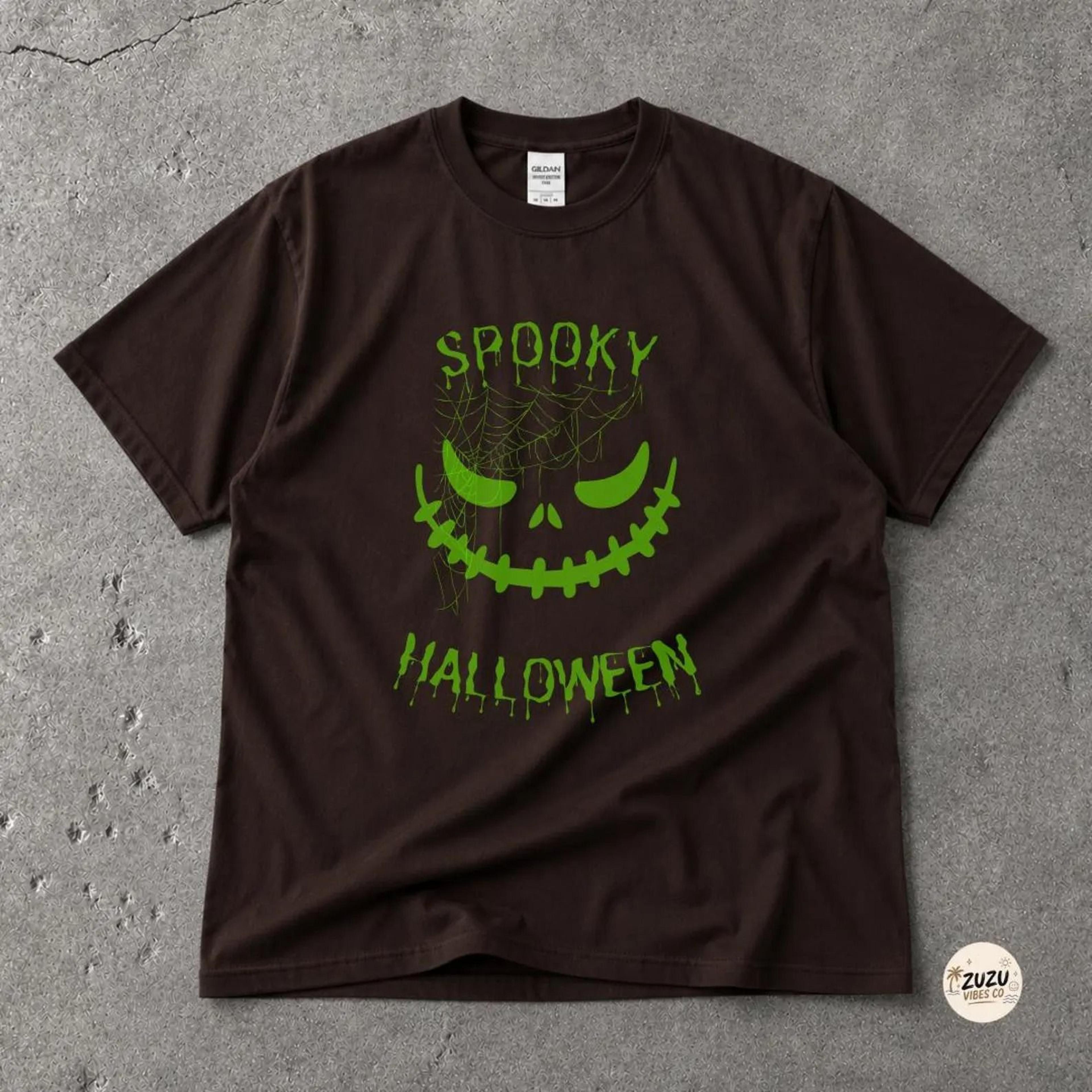 spooky season halloween shirt retro ghost pumpkin graphic tee cute fall shirt vintage halloween gift for her