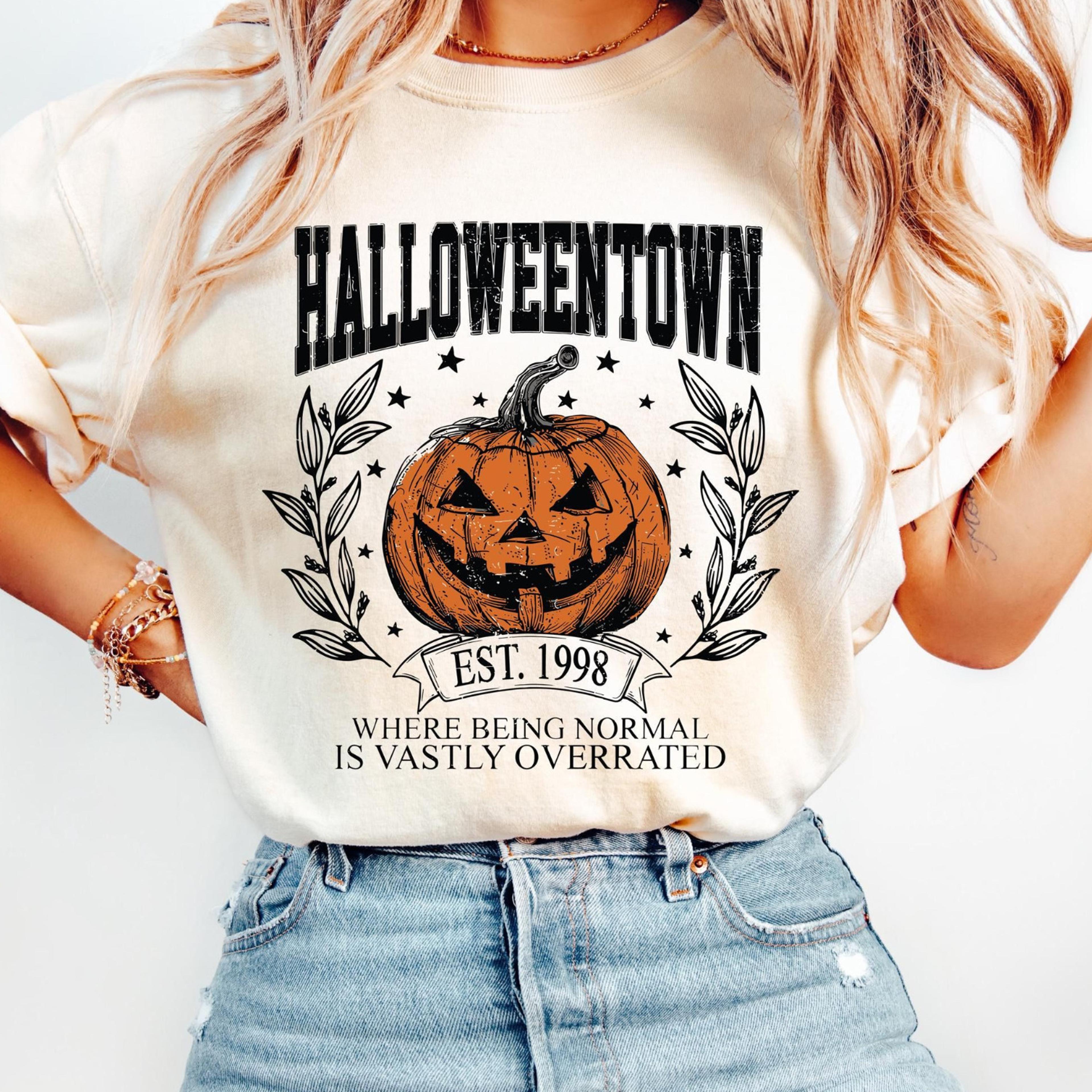 halloweentown university sweatshirt, halloween town est 1998 sweatshirt, fall sweatshirt, pumpkin shirt,