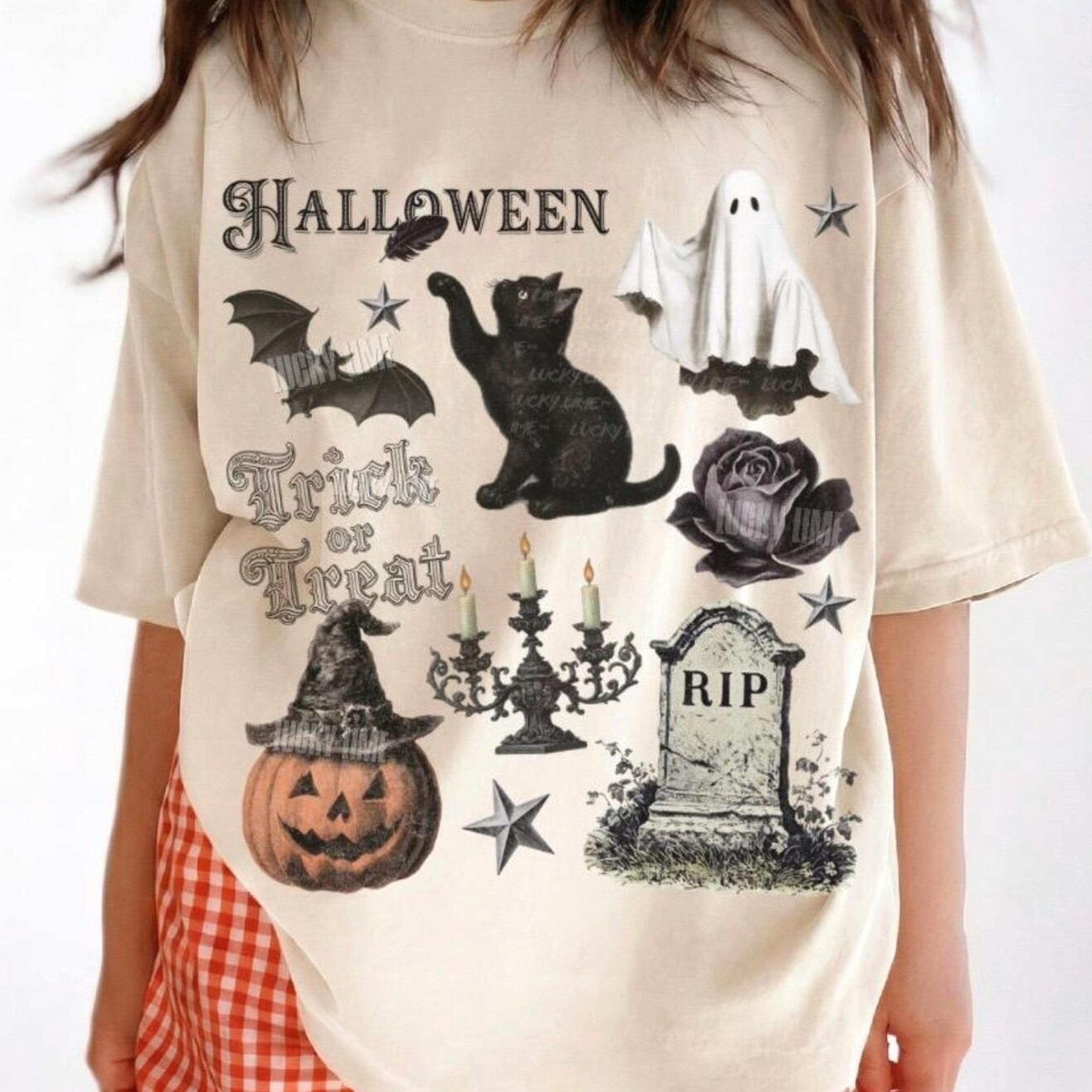 halloween tee, pumpkin halloween shirt spooky season, trick or treat, ghost halloween