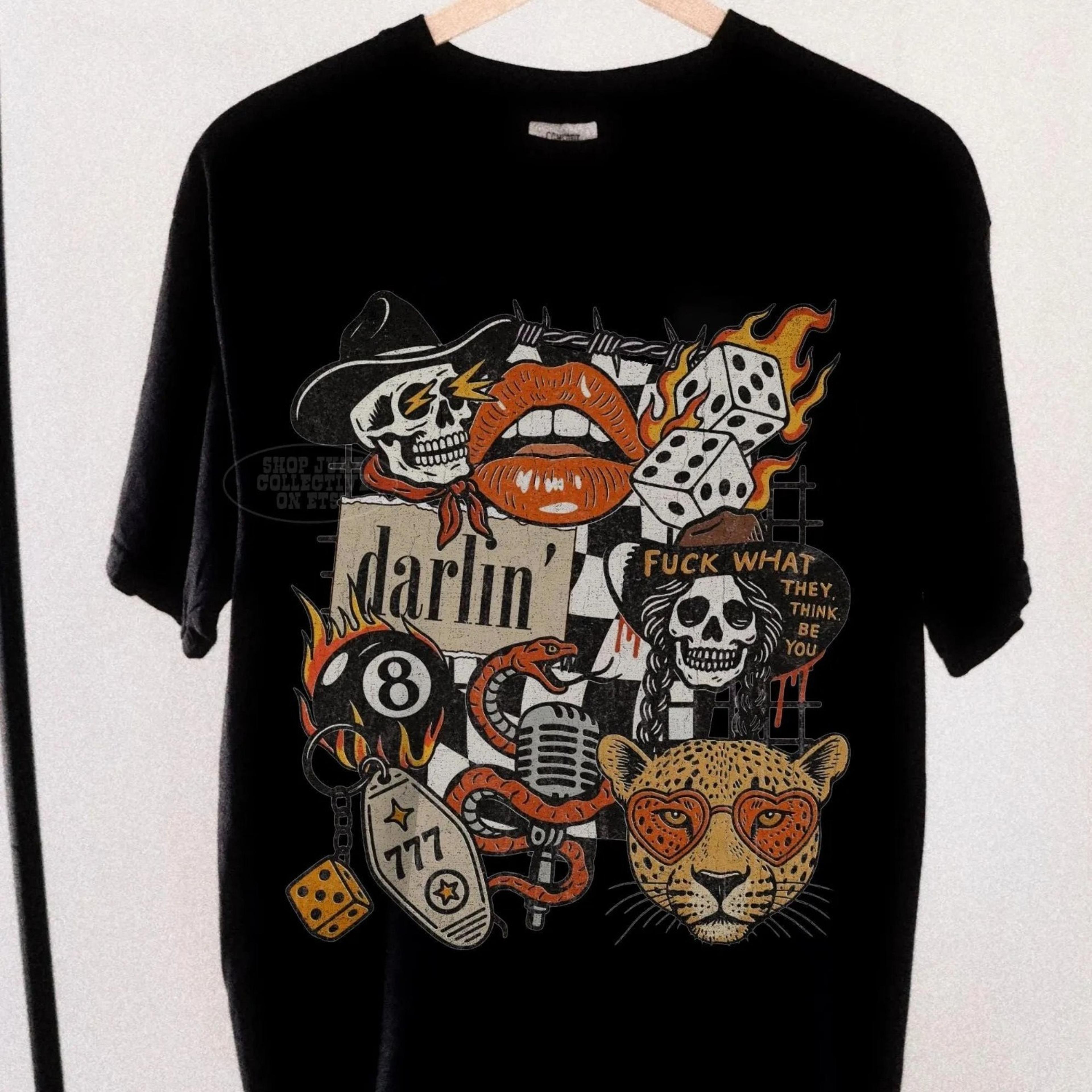 retro cowboy aesthetic disco cowgirl shirt 90s rodeo shirt lucky darlin grunge western hippie streetwear