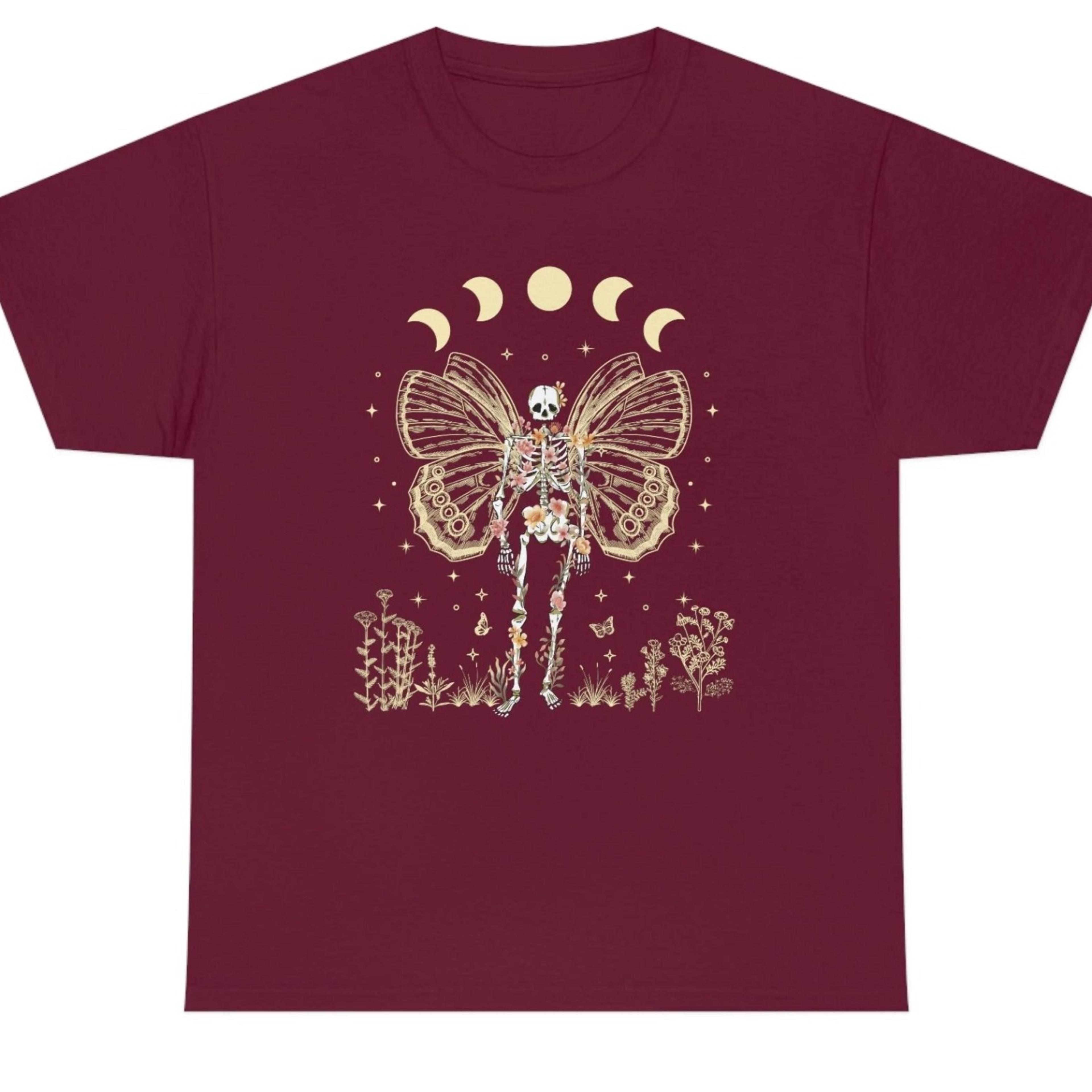 fairy grunge fairycore clothing y2k grunge clothes fairycore clothes fairycore shirt gothic clothes skeleton shirt mysti