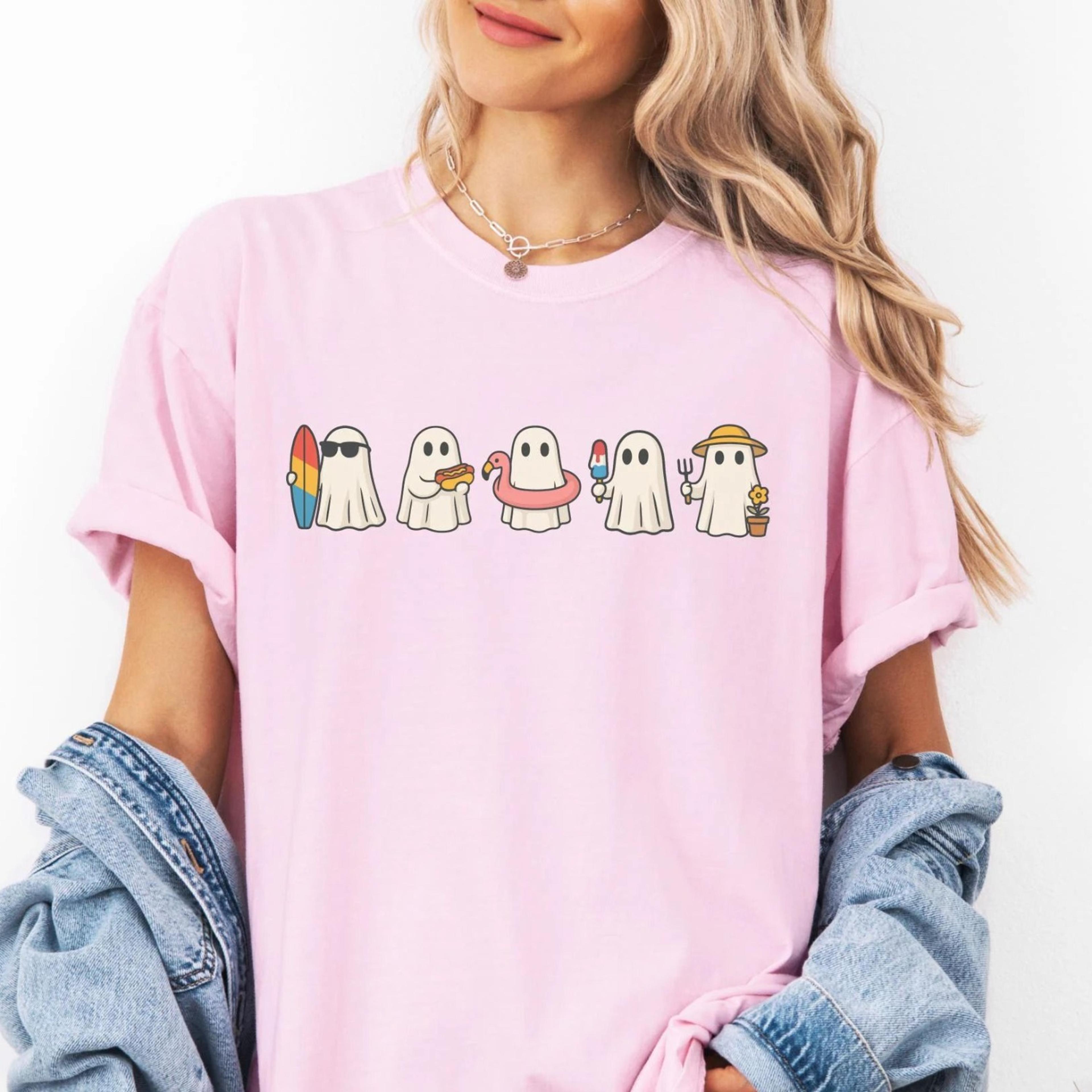 halloween tshirts, spooky season, halloween summer, oversized tee
