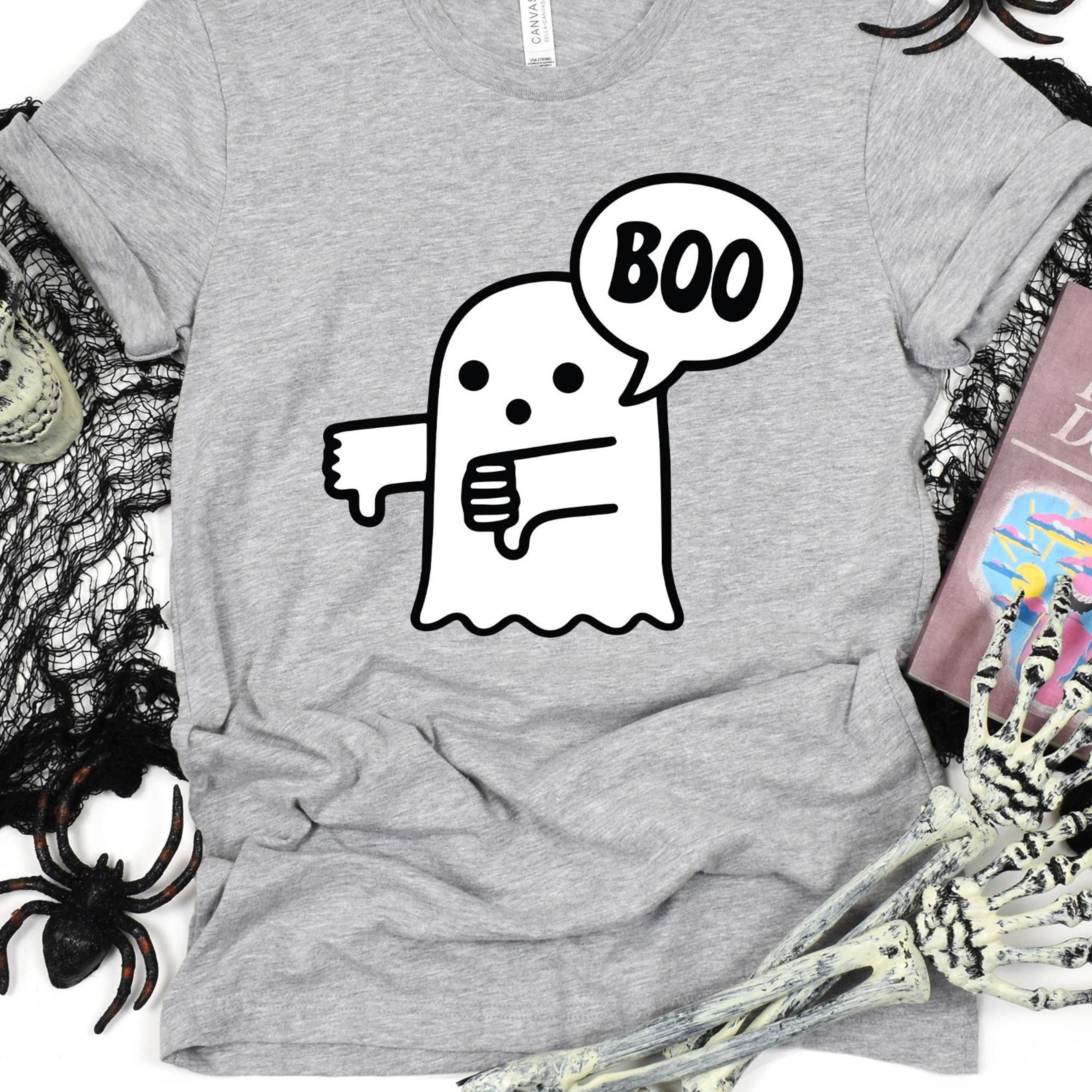 boo ghost funny tshirt, funny halloween shirt, halloween ghost tshirt, spooky season shirt, cool ghost crewneck,