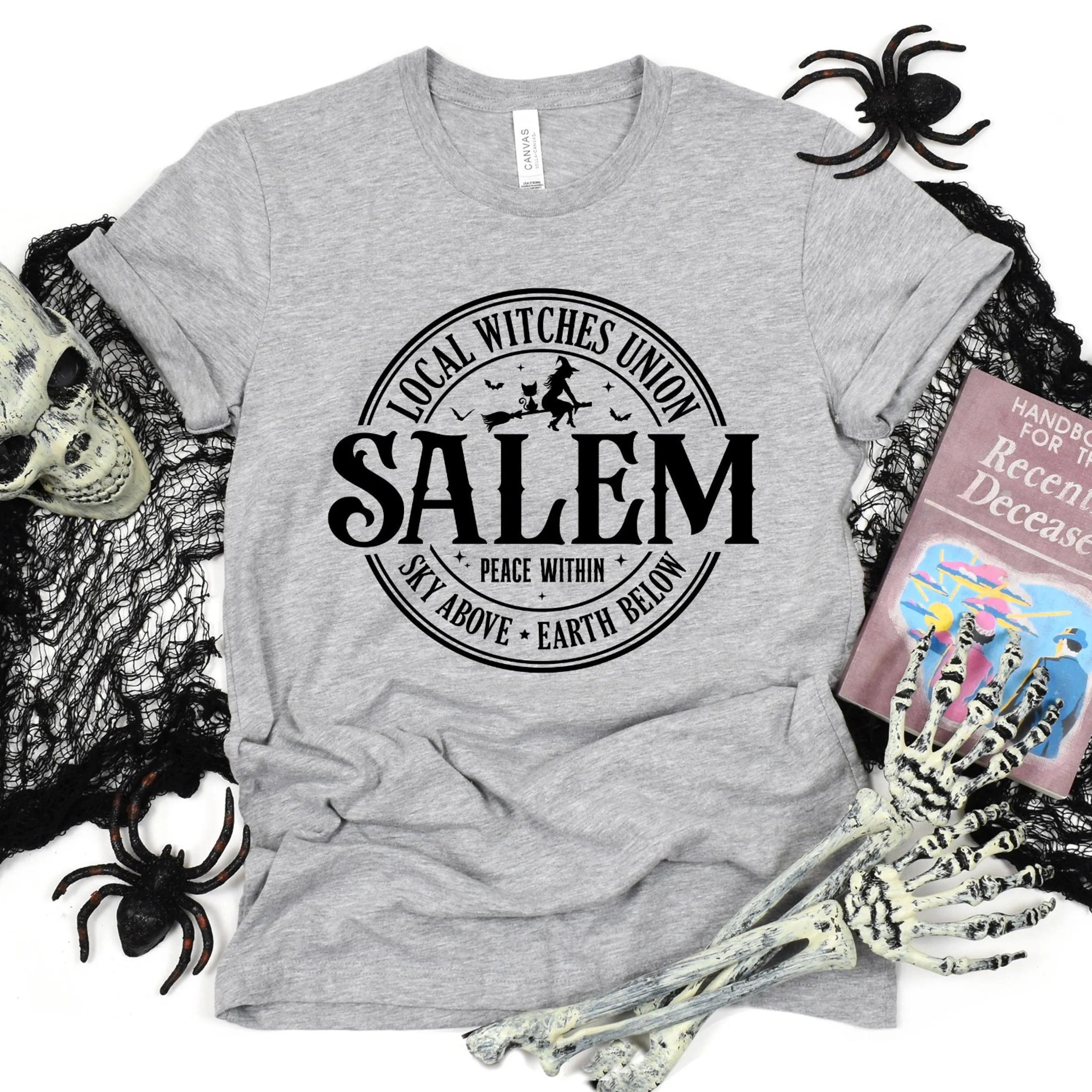 salem local witches shirt, local witches union shirt, hocus pocus shirt, halloween t-shirt, halloween gifts,