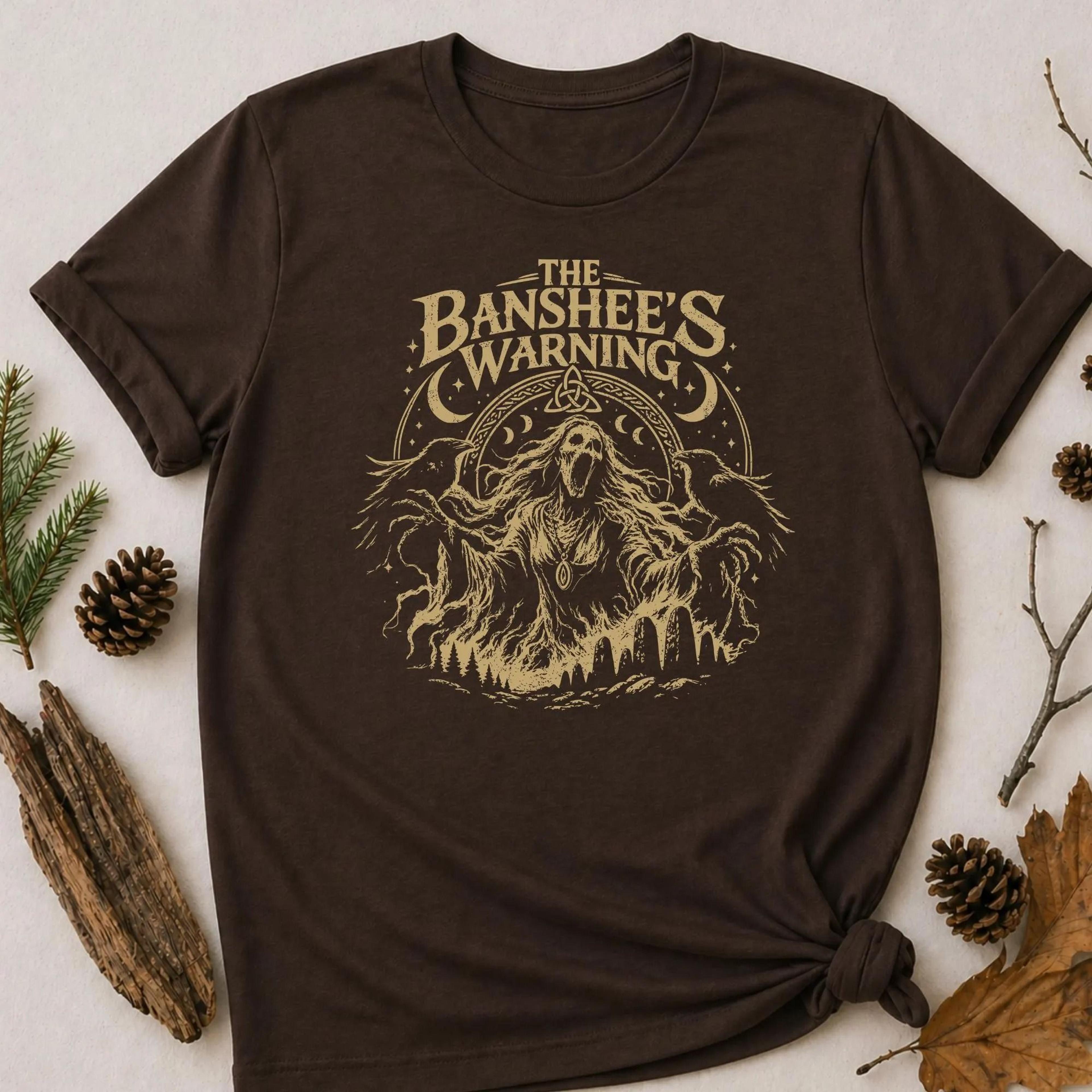 banshee irish folklore myth legend tshirt | celtic folk horror halloween | goth grunge alt | occult clothing | dark cott