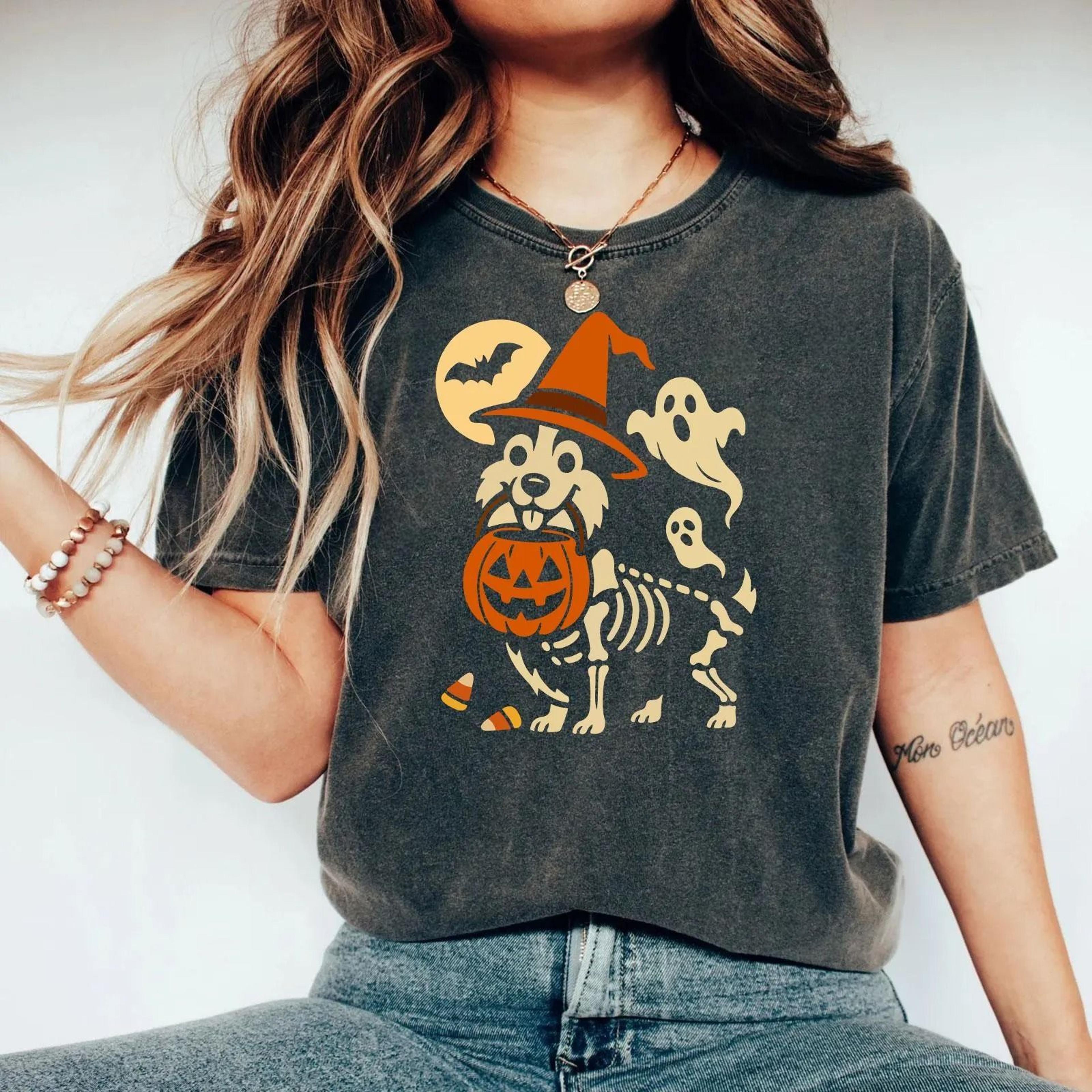 halloween corgi skeleton t-shirt | corgi dog tee | fall corgi shirt | spooky corgi tee | welsh corgi lover gift | corgi