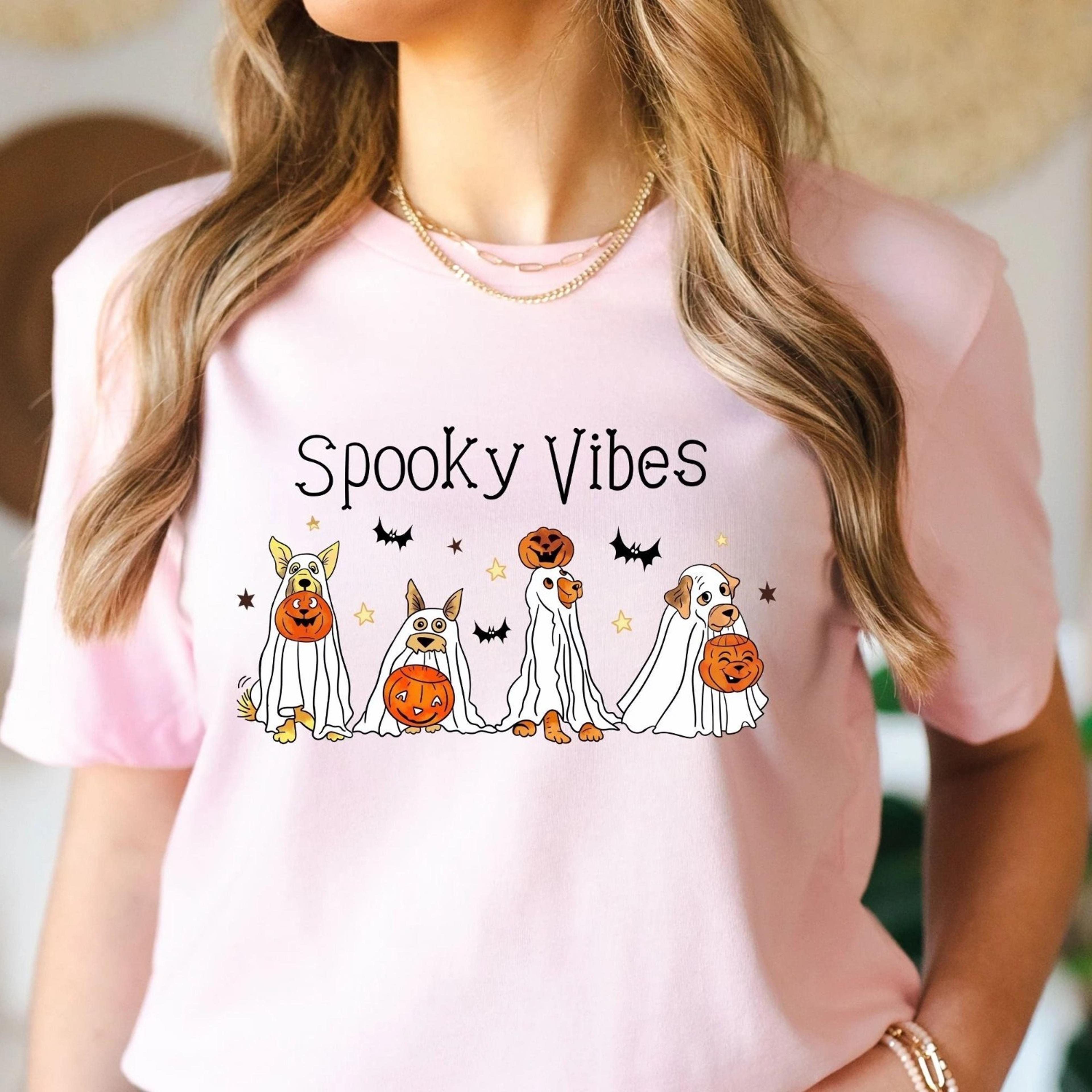 halloween shirt, spooky shirt, ghost dog t shirt, halloween dog shirt, funny halloween shirt, trendy halloween shirt, do