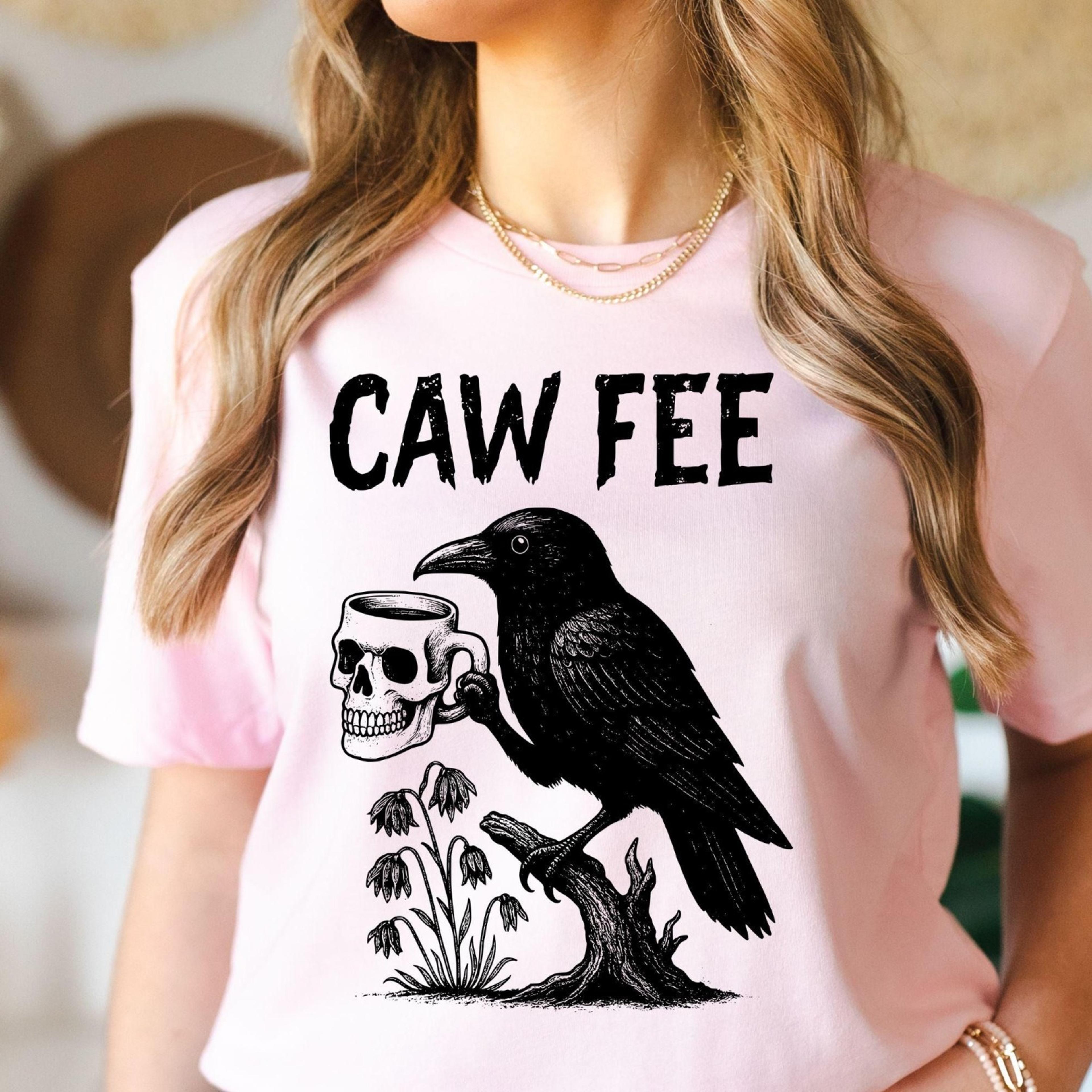 halloween crow shirt,hello darkness my old friend,minimalist bird tee,funny raven shirt,witchy aesthetic shirt,fall coff