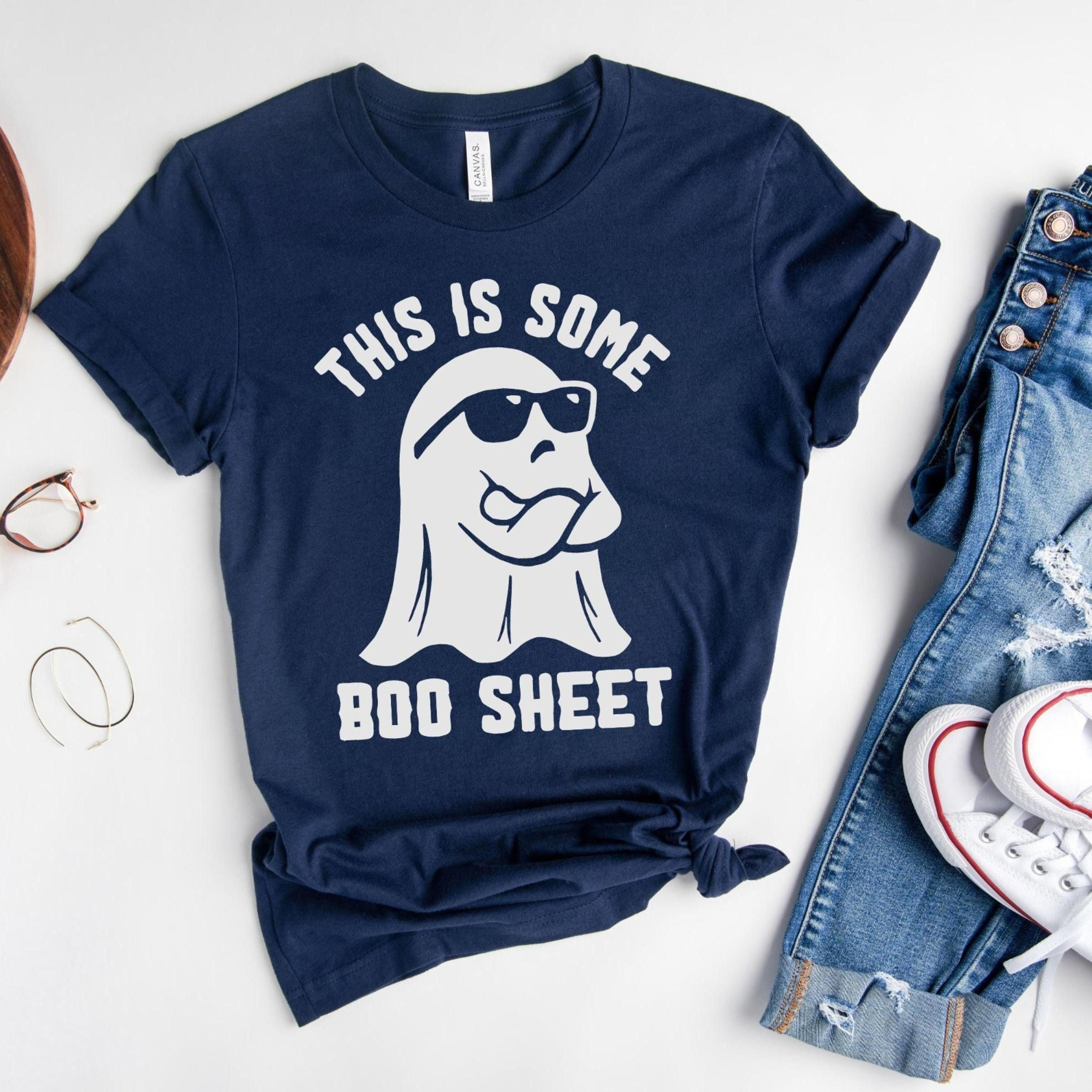 this is some boo sheet halloween shirt, retro halloween tshirt, cool ghost crewneck funny halloween t shirt, gift for ha
