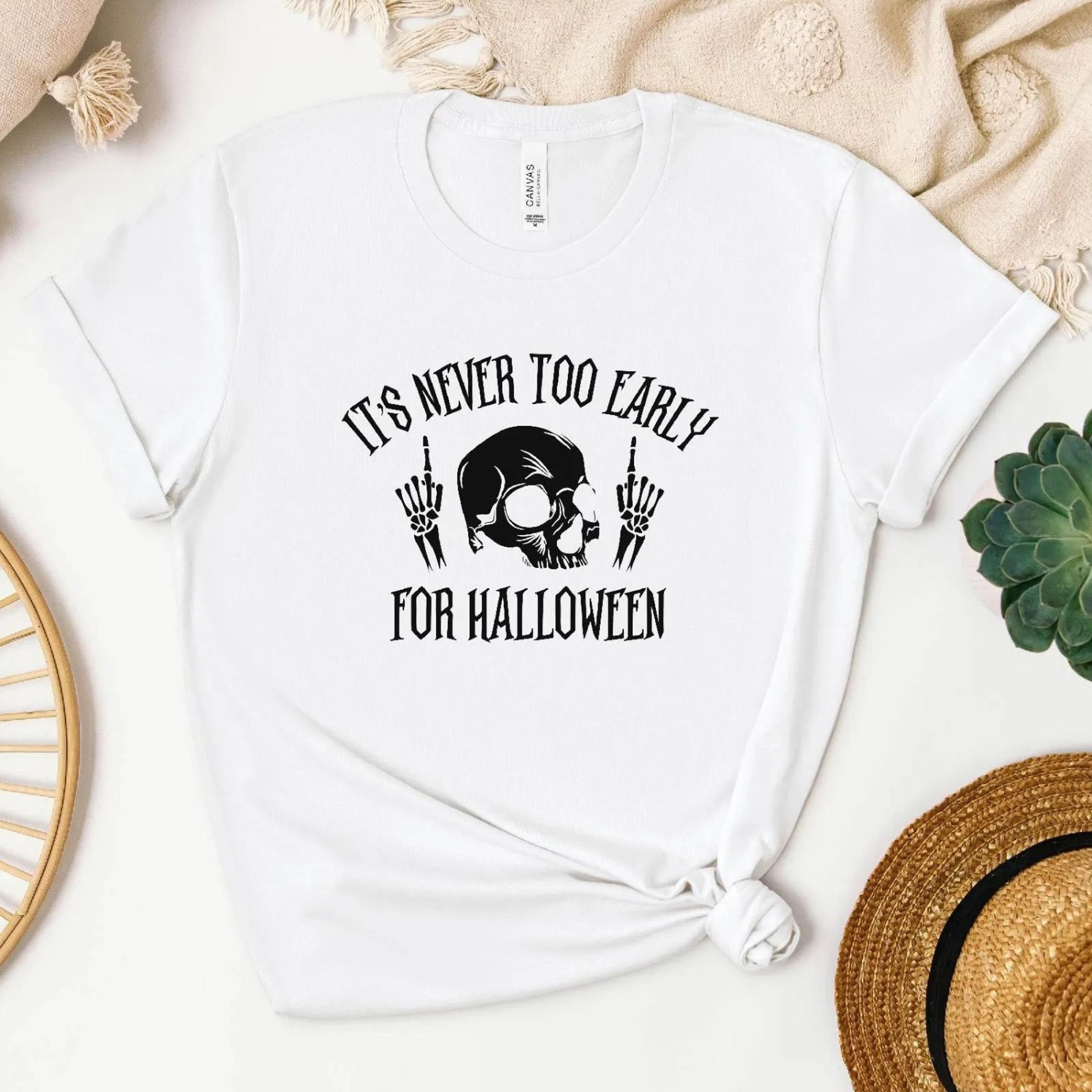 skull halloween t shirt goth graphic tee