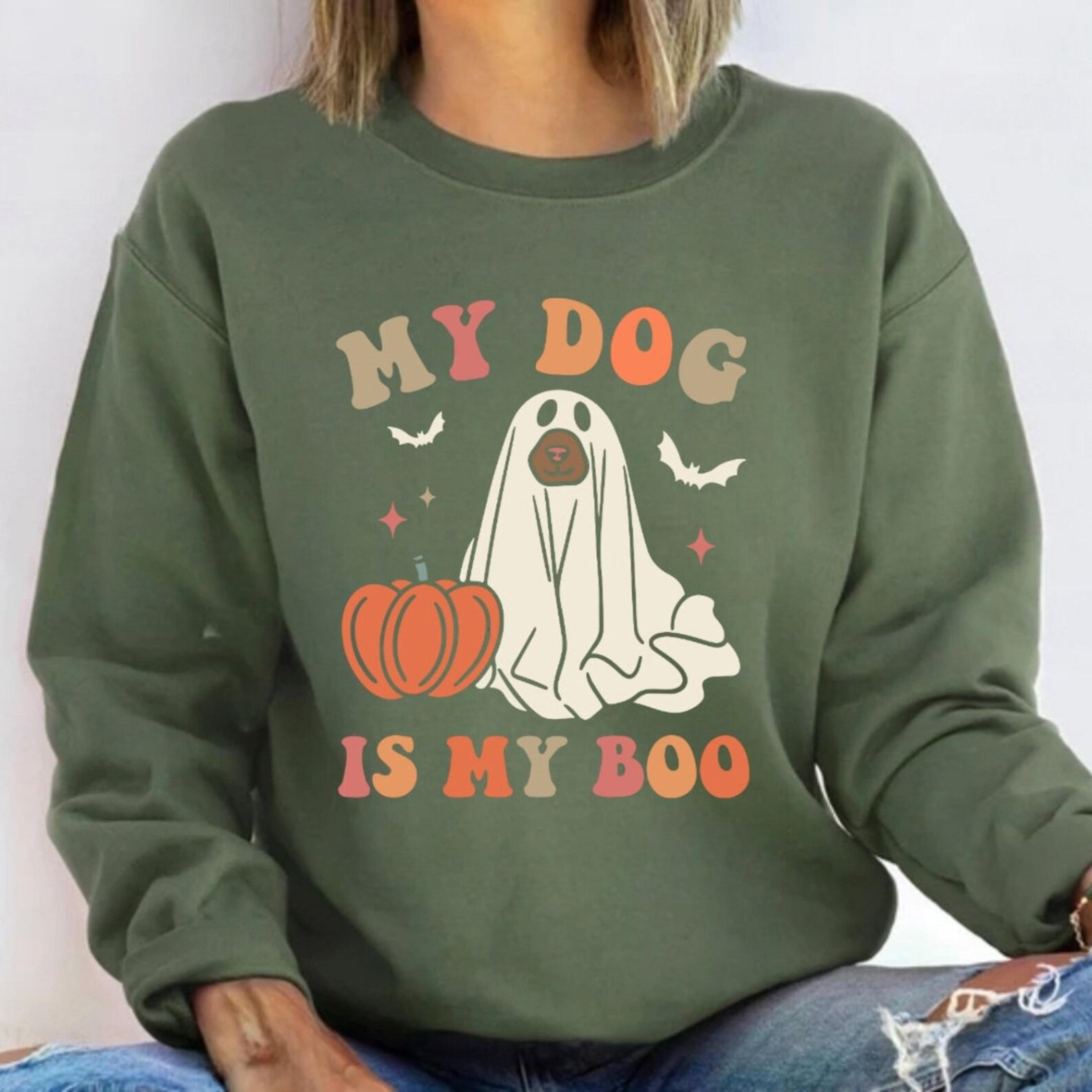 dog mom halloween shirt, my dog is my boo, animal lover gift