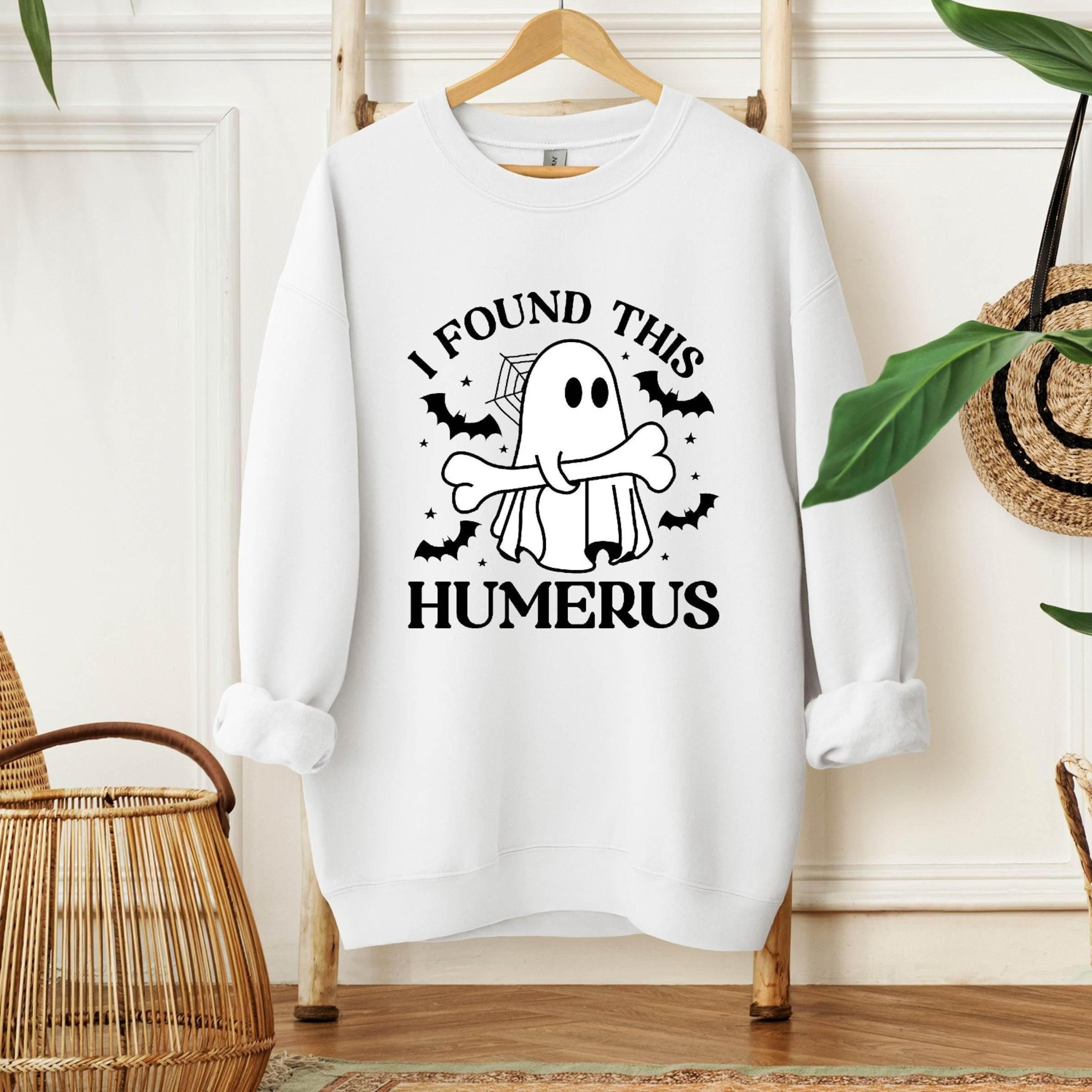 i found this humerus shirt funny spooky nurse halloween tee