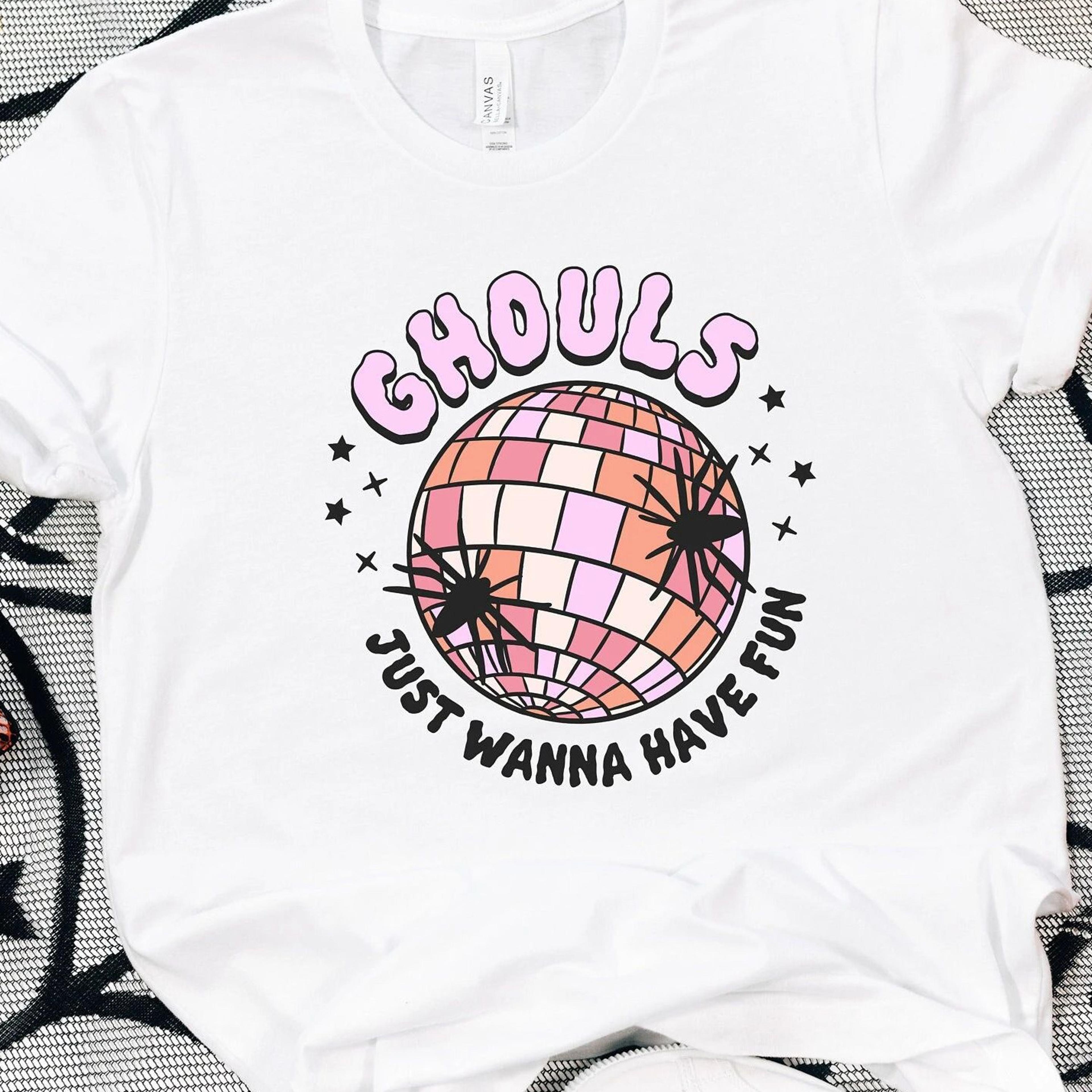 ghouls just wanna have fun halloween ghost pumpkin shirt